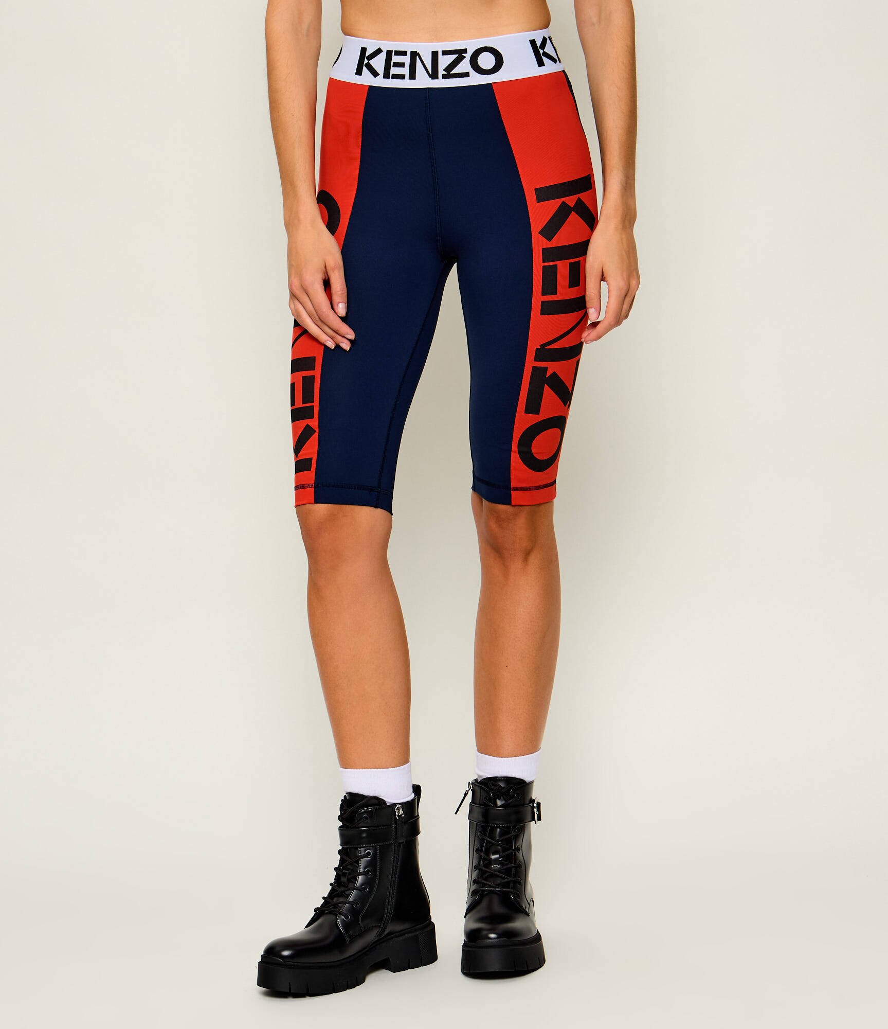 Kenzo Pantaloni scurți biker | Slim Fit