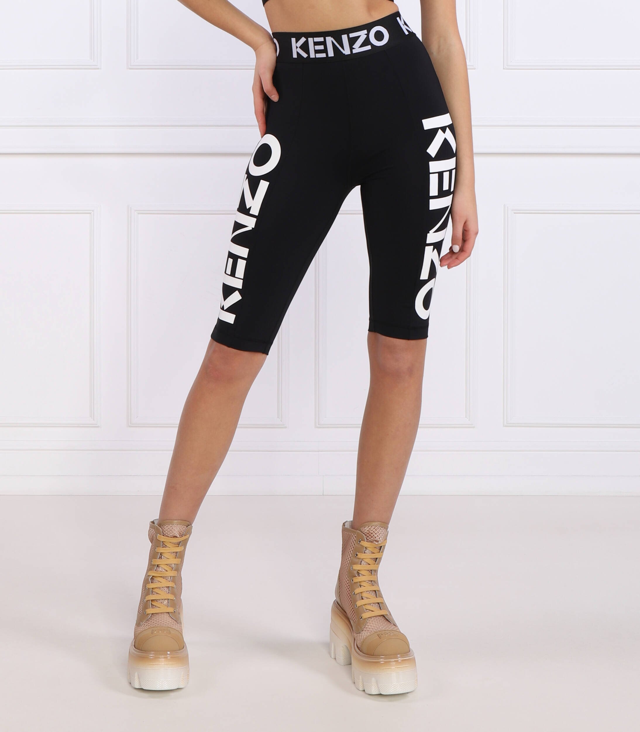Kenzo pantaloni scurți biker | slim fit