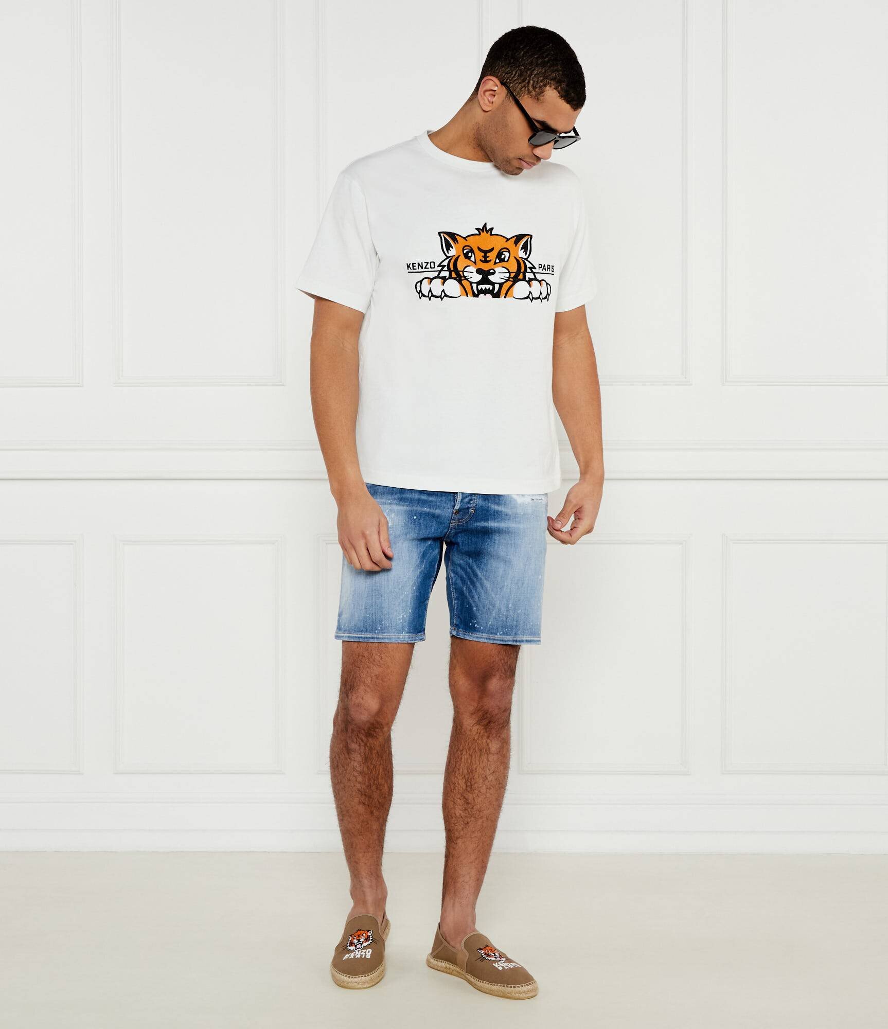 Kenzo Tricou HAPPY TIGER | Oversize fit