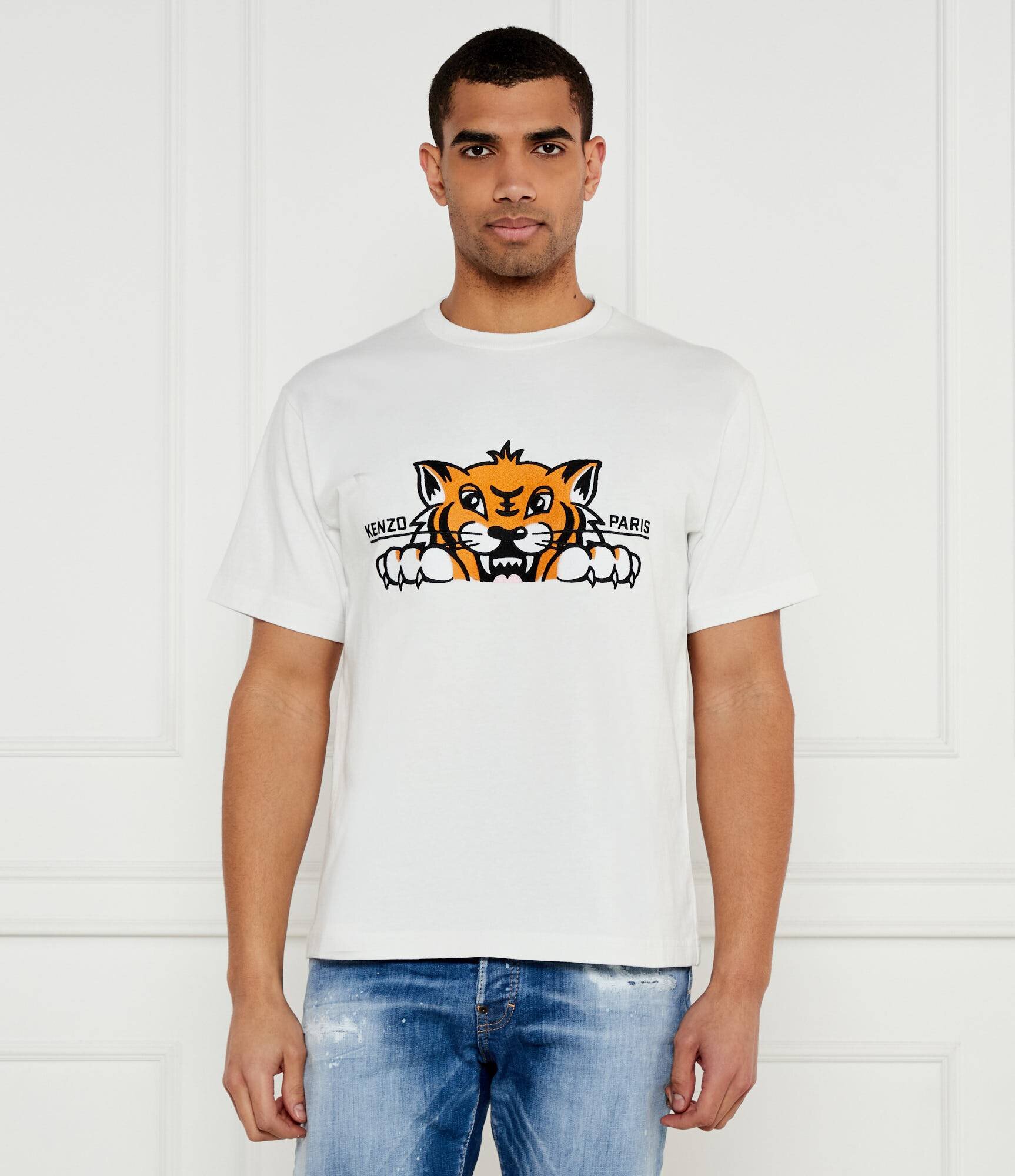 Kenzo Tricou HAPPY TIGER | Oversize fit
