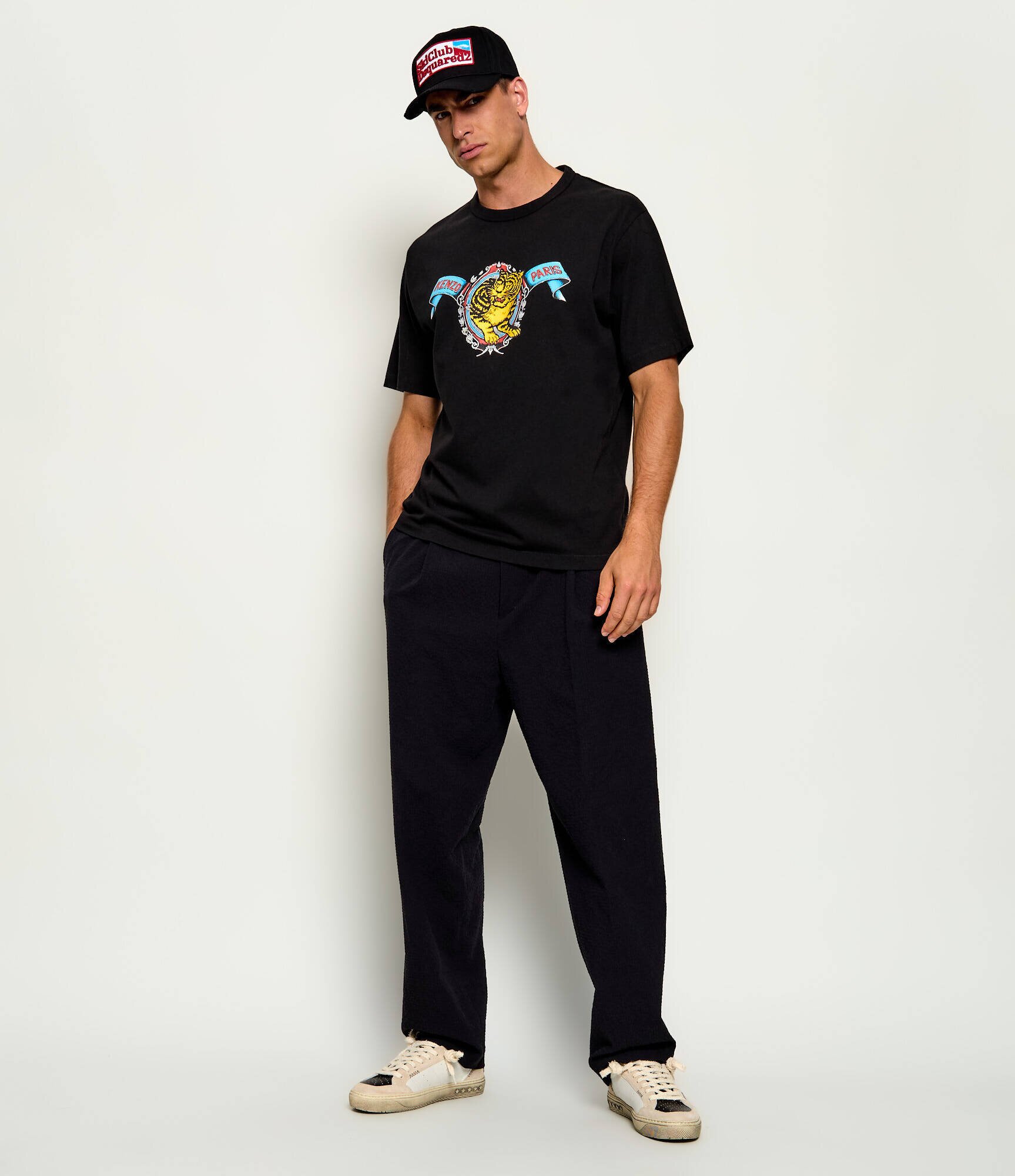 Kenzo Tricou Jumping Tiger | Loose fit