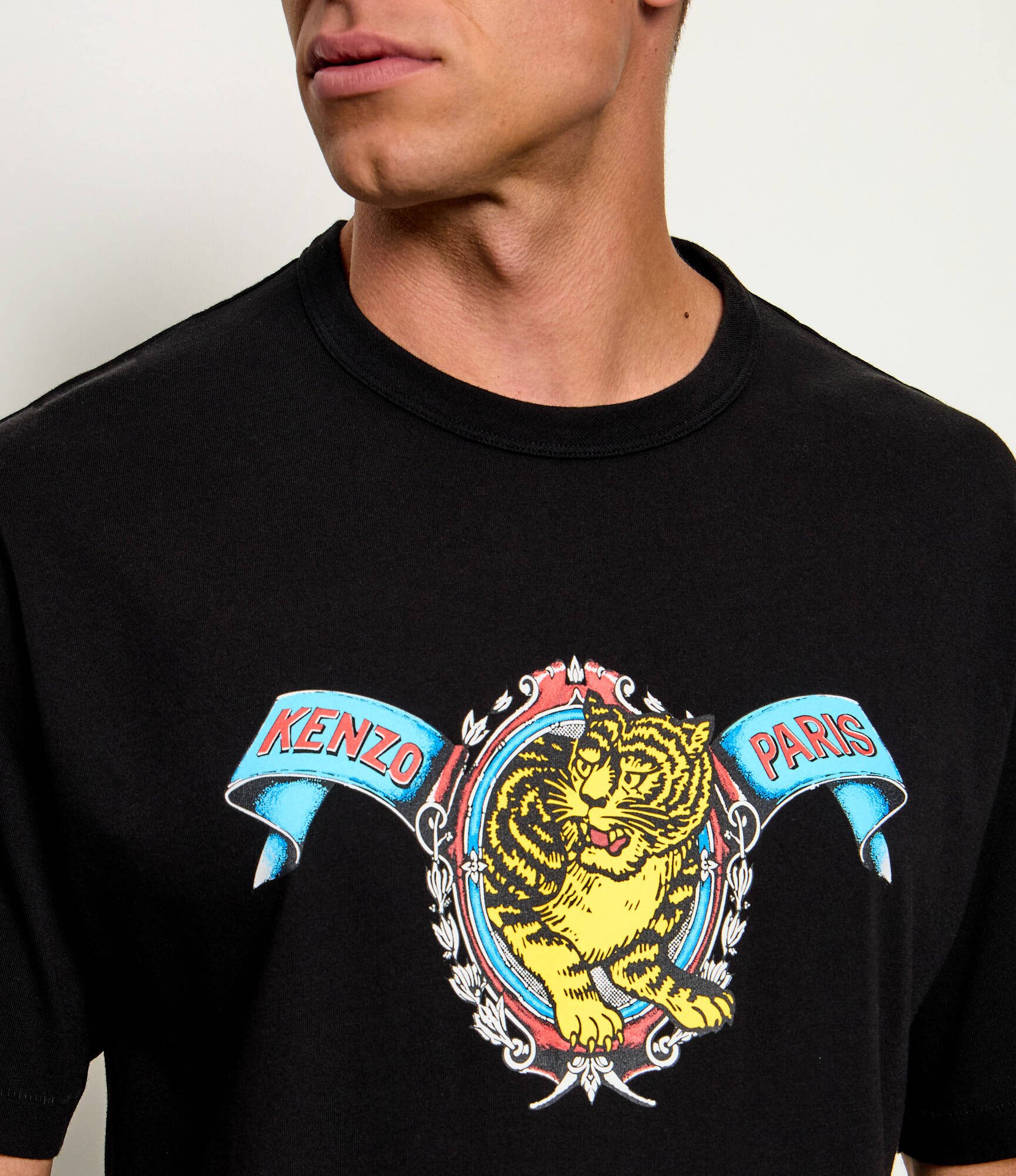 Kenzo Tricou Jumping Tiger | Loose fit