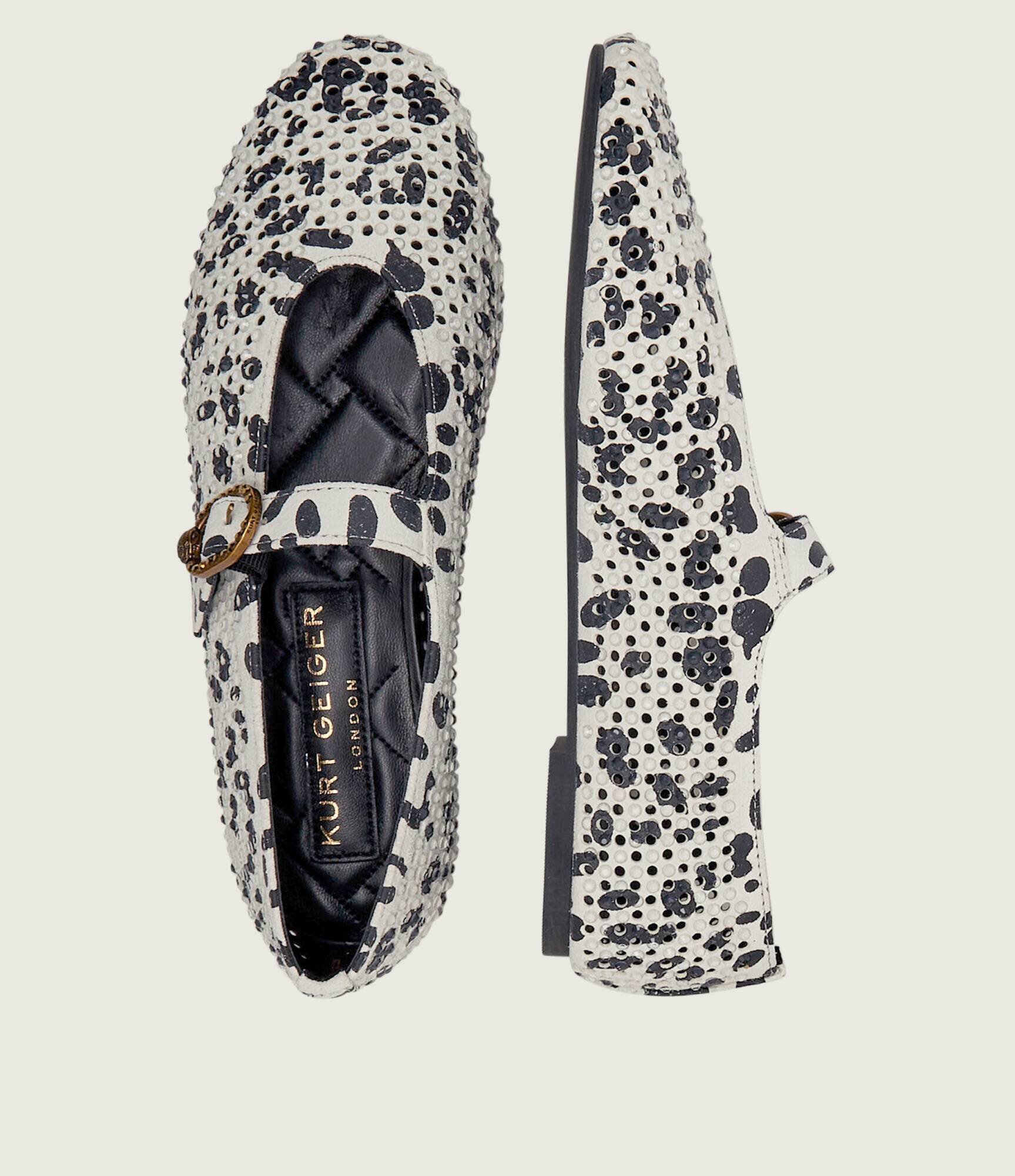 Kurt Geiger Balerini Mayfair Mary Jane | piele întoarsă