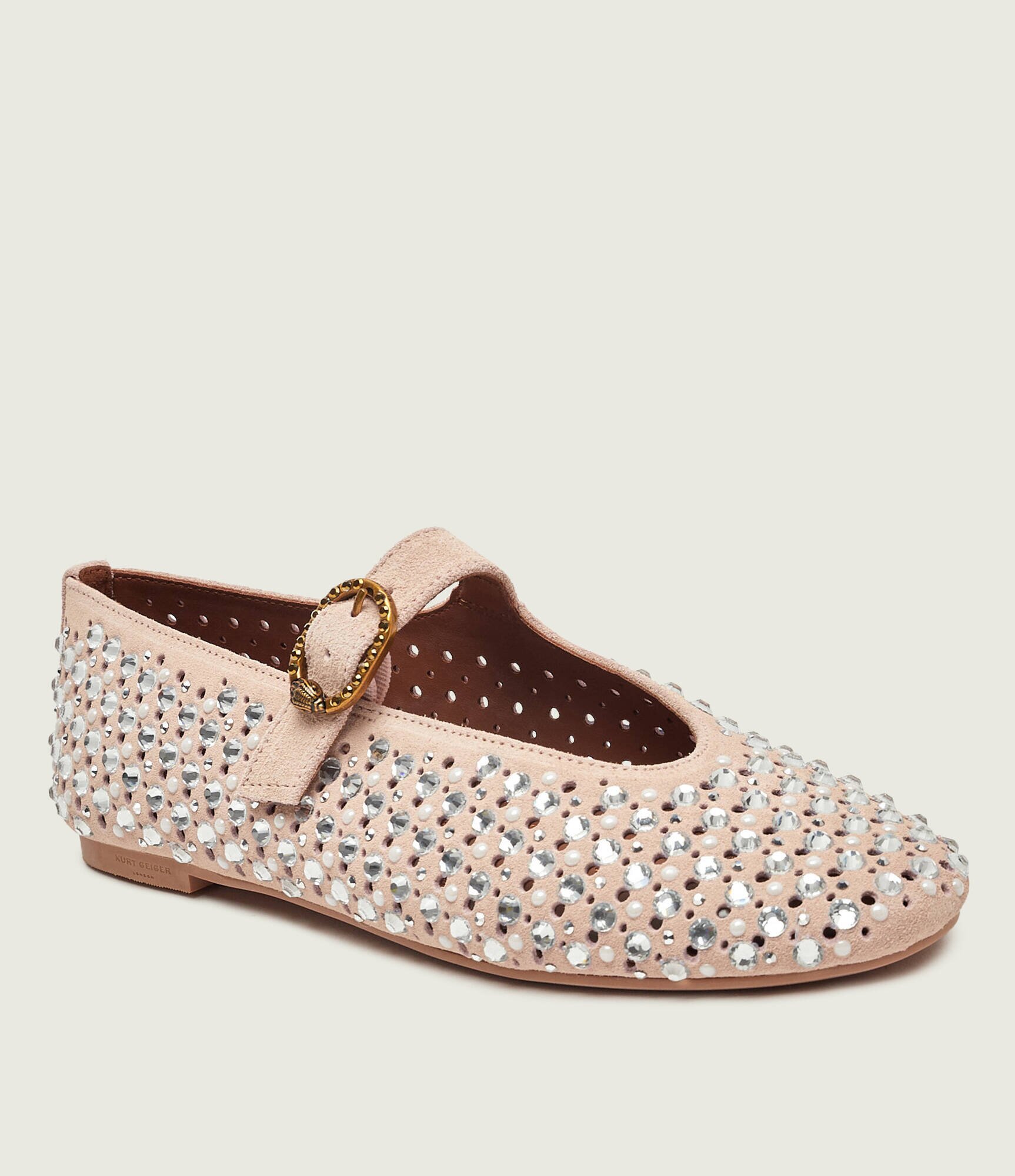 Kurt Geiger Balerini Mayfair Mary Jane | piele întoarsă