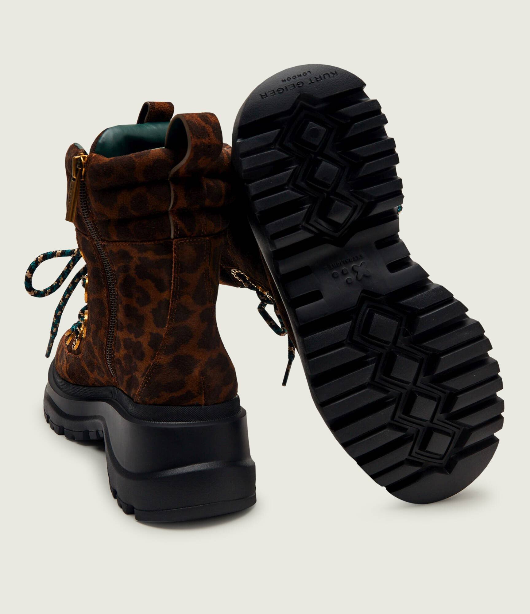 Kurt Geiger Botine cu platformă KENSINGTON HIKER | piele întoarsă