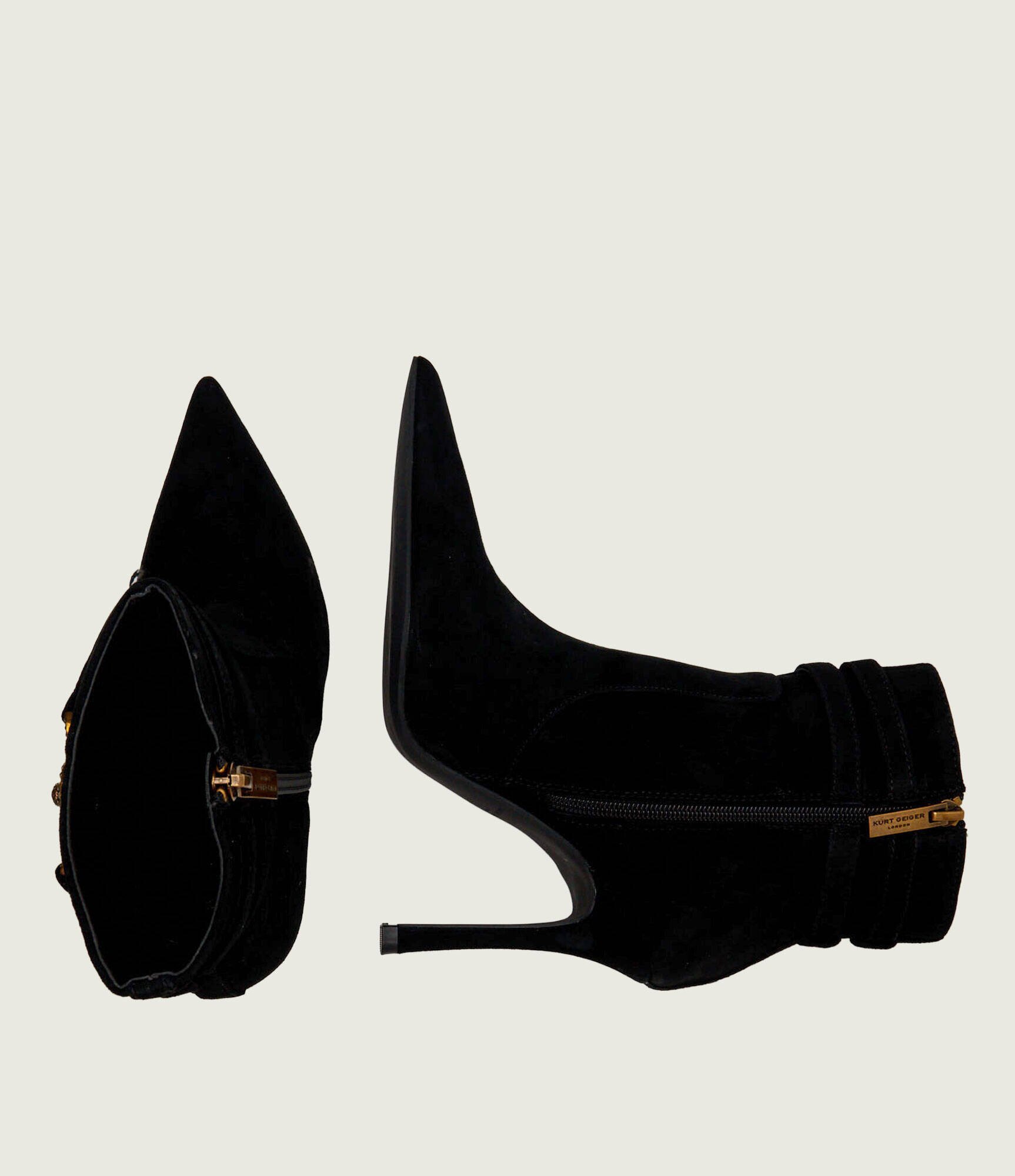 Kurt Geiger Botine cu toc subțire MANSION | piele întoarsă