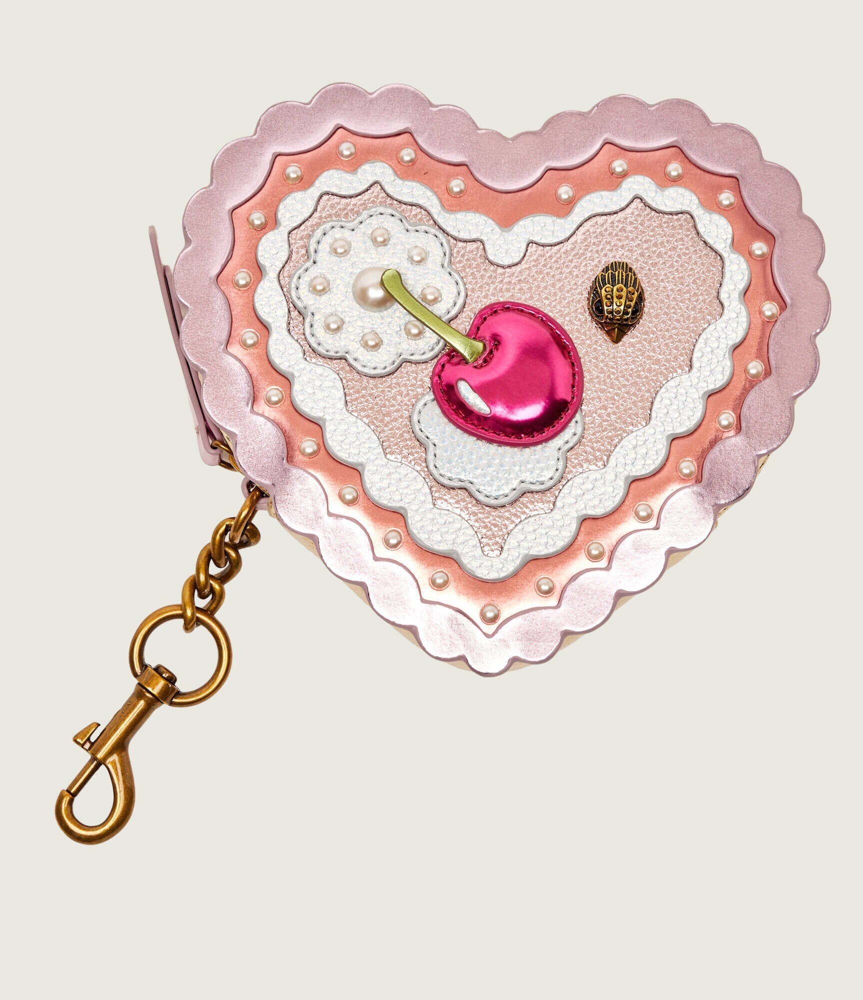 Kurt Geiger Breloc Heart Cake Charm