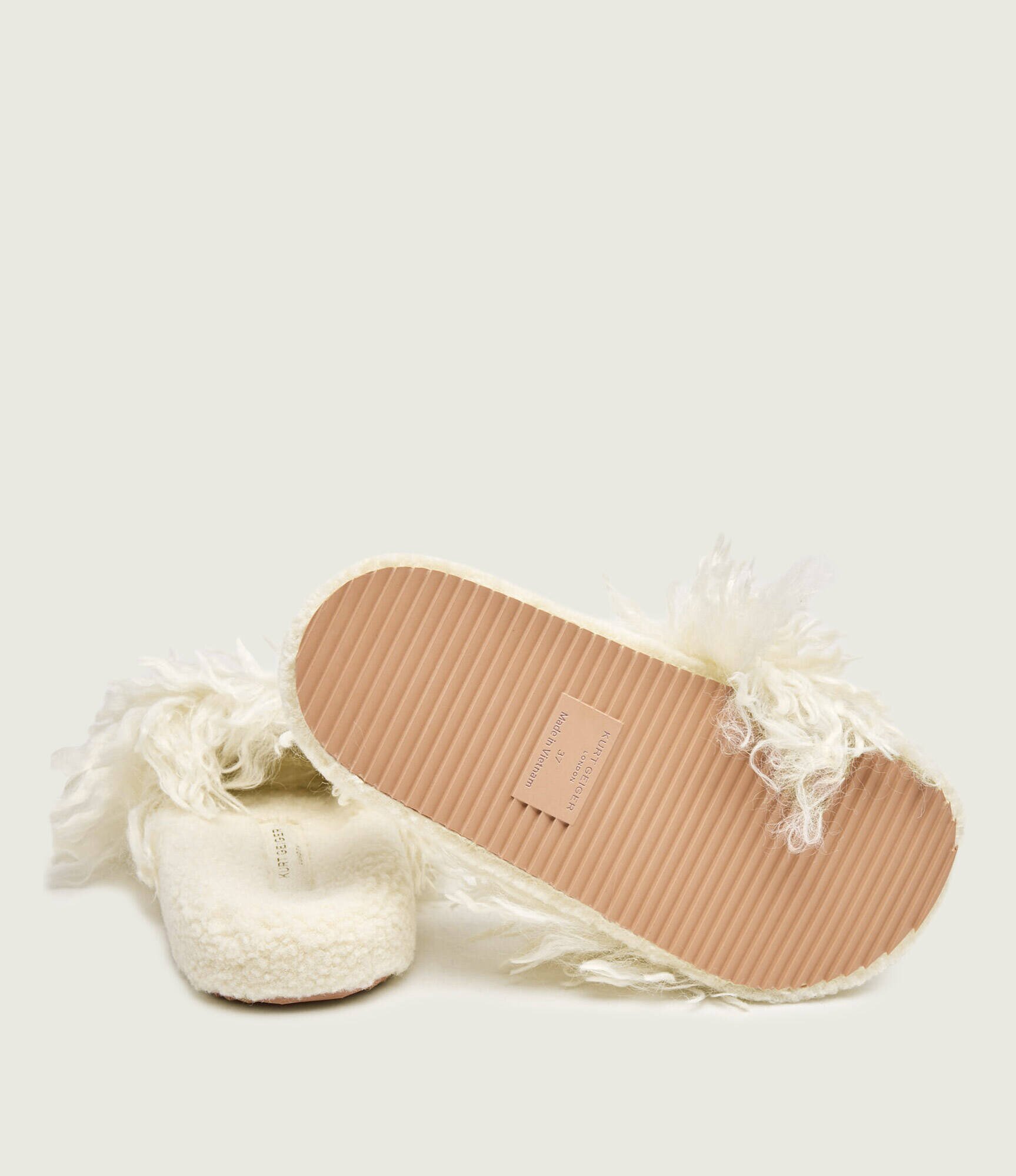 Kurt Geiger Căptușite papuci de casă Meena Eagle | shearling
