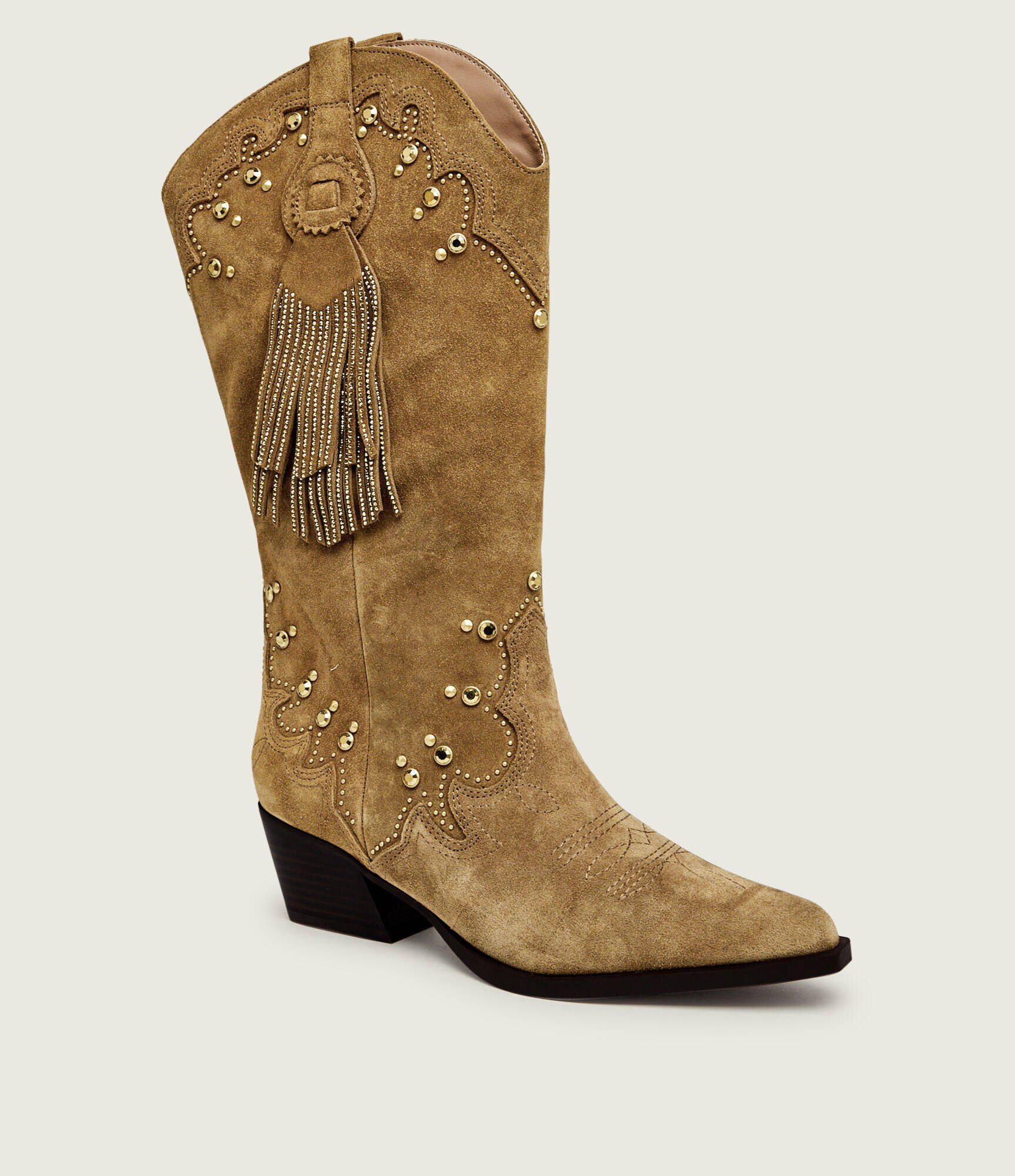 Kurt Geiger Cizme cowboy Oxford | piele întoarsă