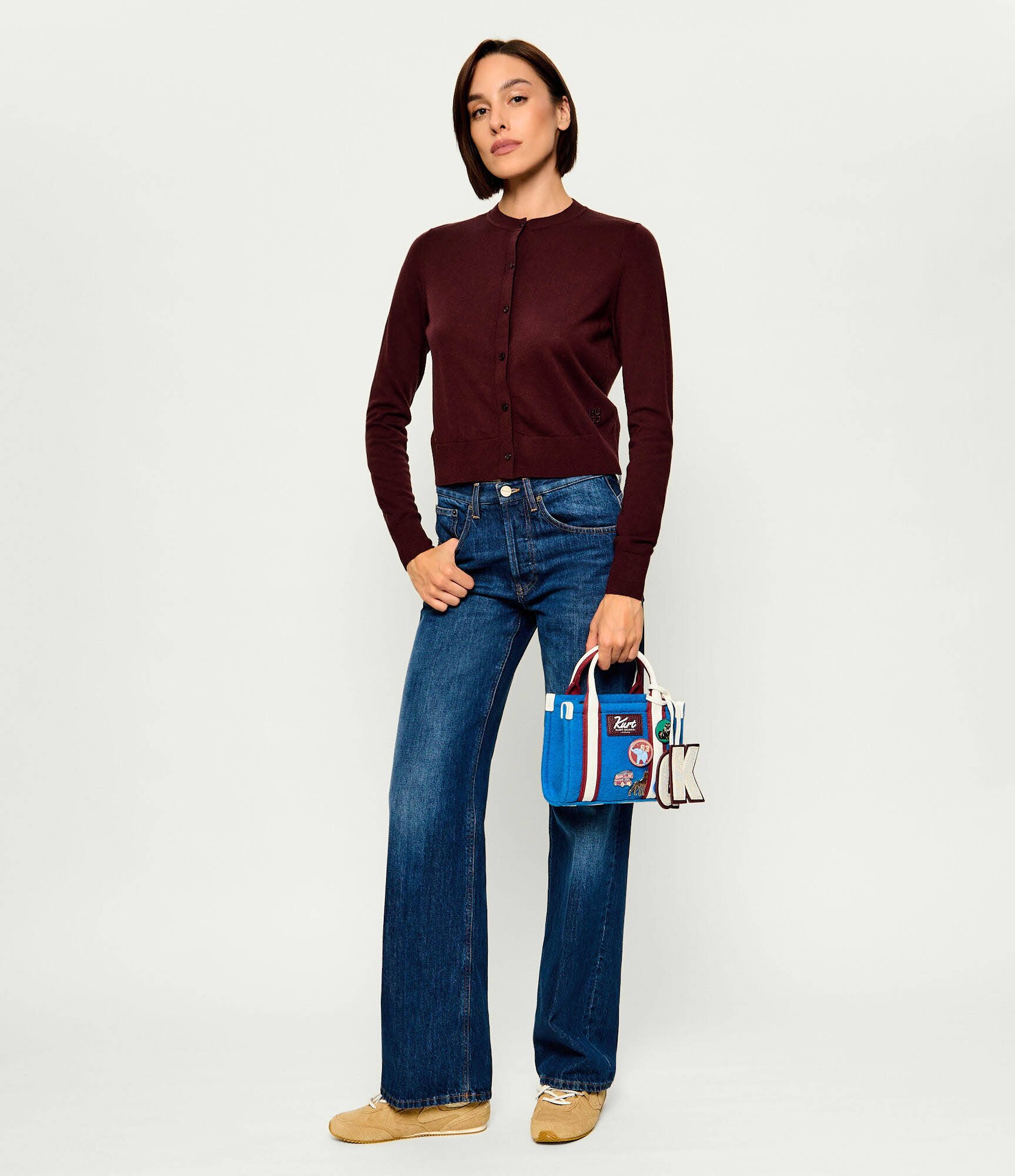 Kurt Geiger Cufăr Southbank cu adaos de piele