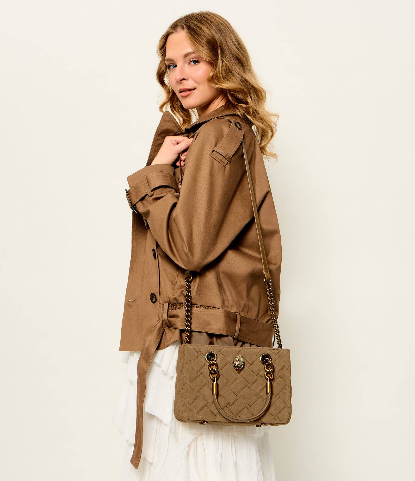Kurt Geiger Cufăr The Kensington | piele întoarsă