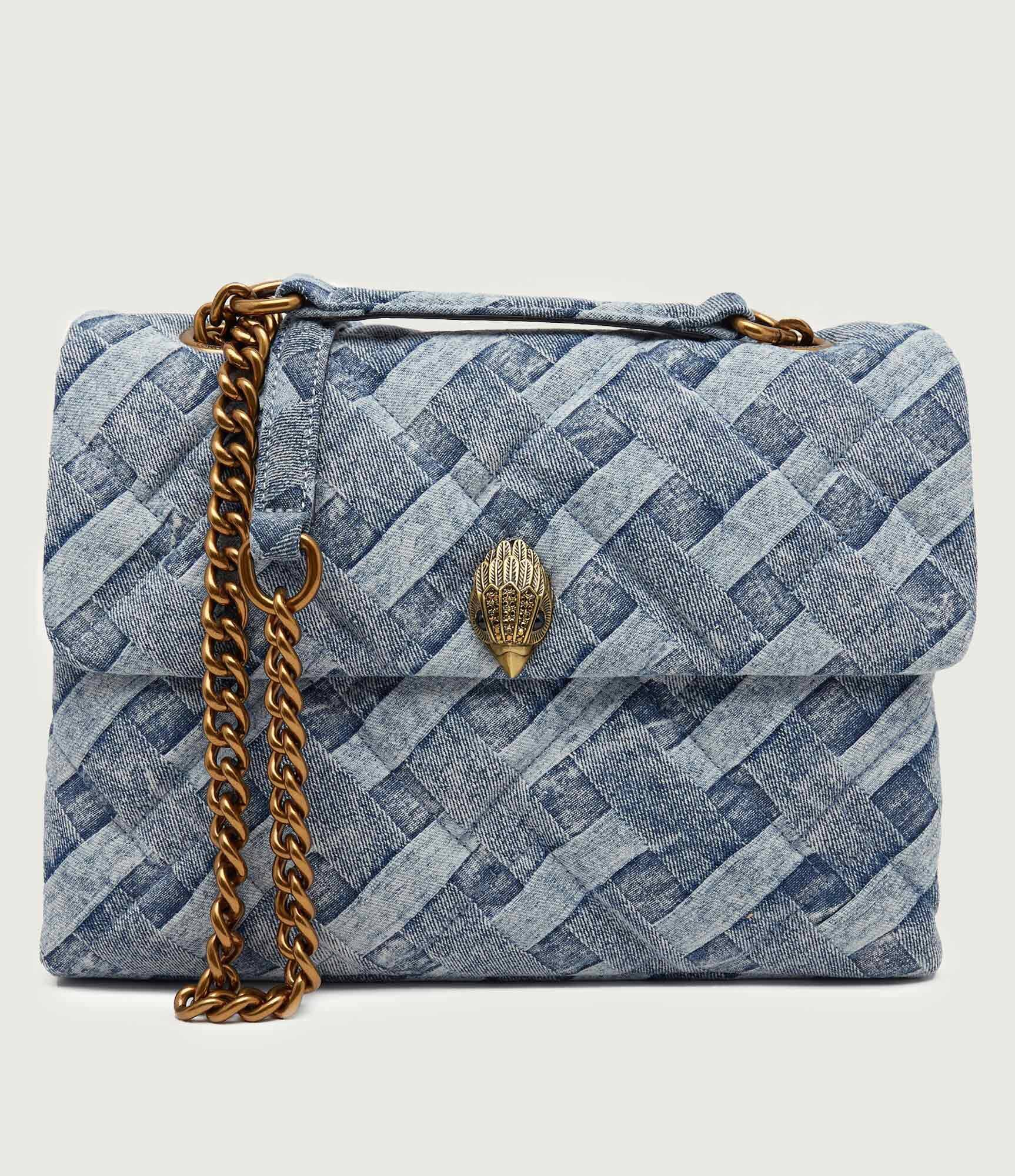 Kurt Geiger De blugi geantă pe umăr LARGE KENSINGTON SOFT | denim