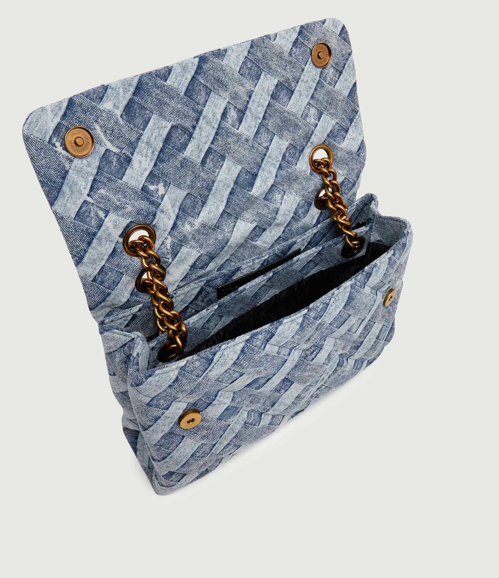 Kurt Geiger De blugi geantă pe umăr LARGE KENSINGTON SOFT | denim