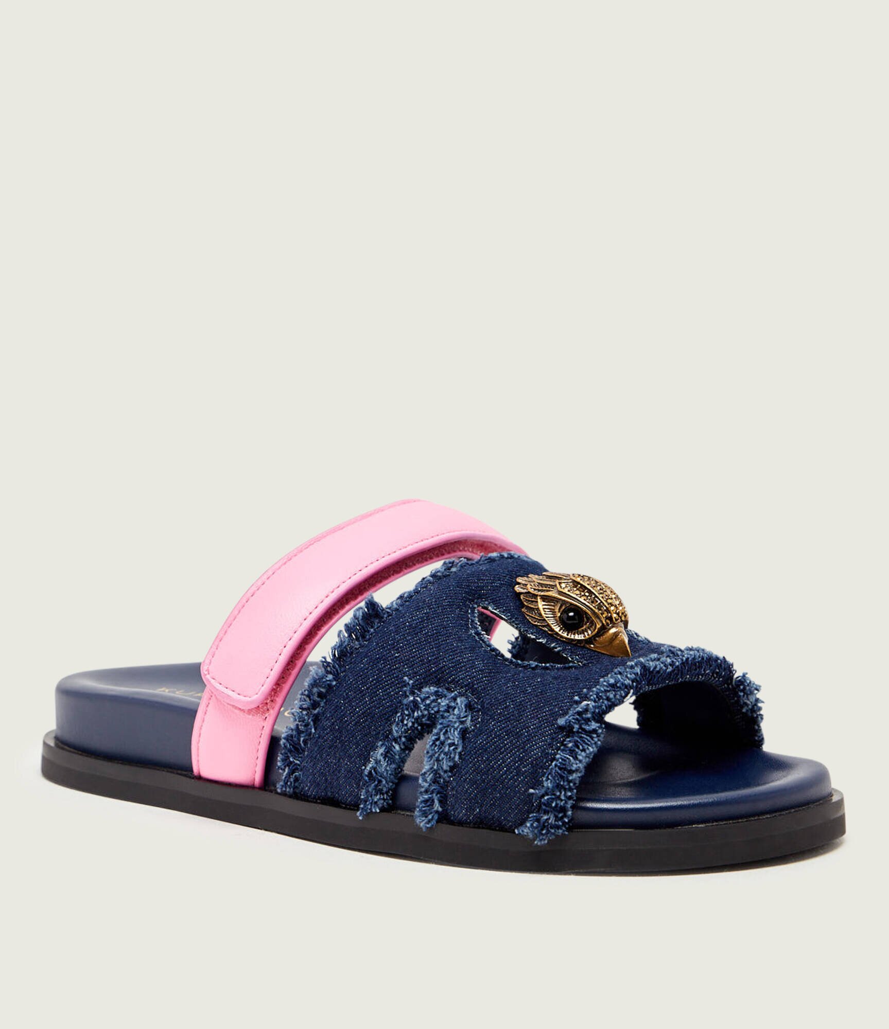 Kurt Geiger De blugi șlapi EAGLE cu adaos de piele
