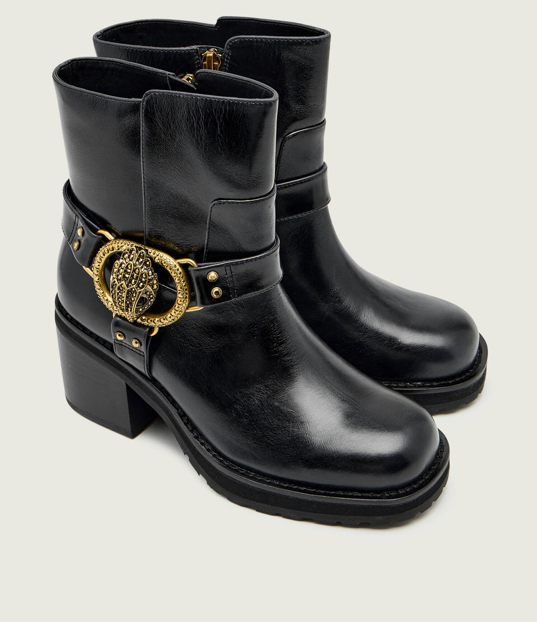 Kurt Geiger De piele botine cu toc CHELSEA