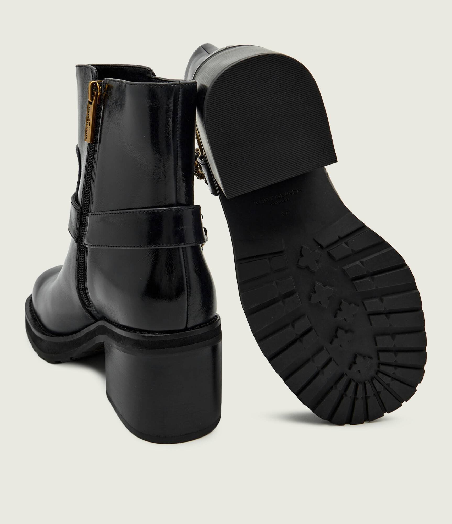 Kurt Geiger De piele botine cu toc CHELSEA