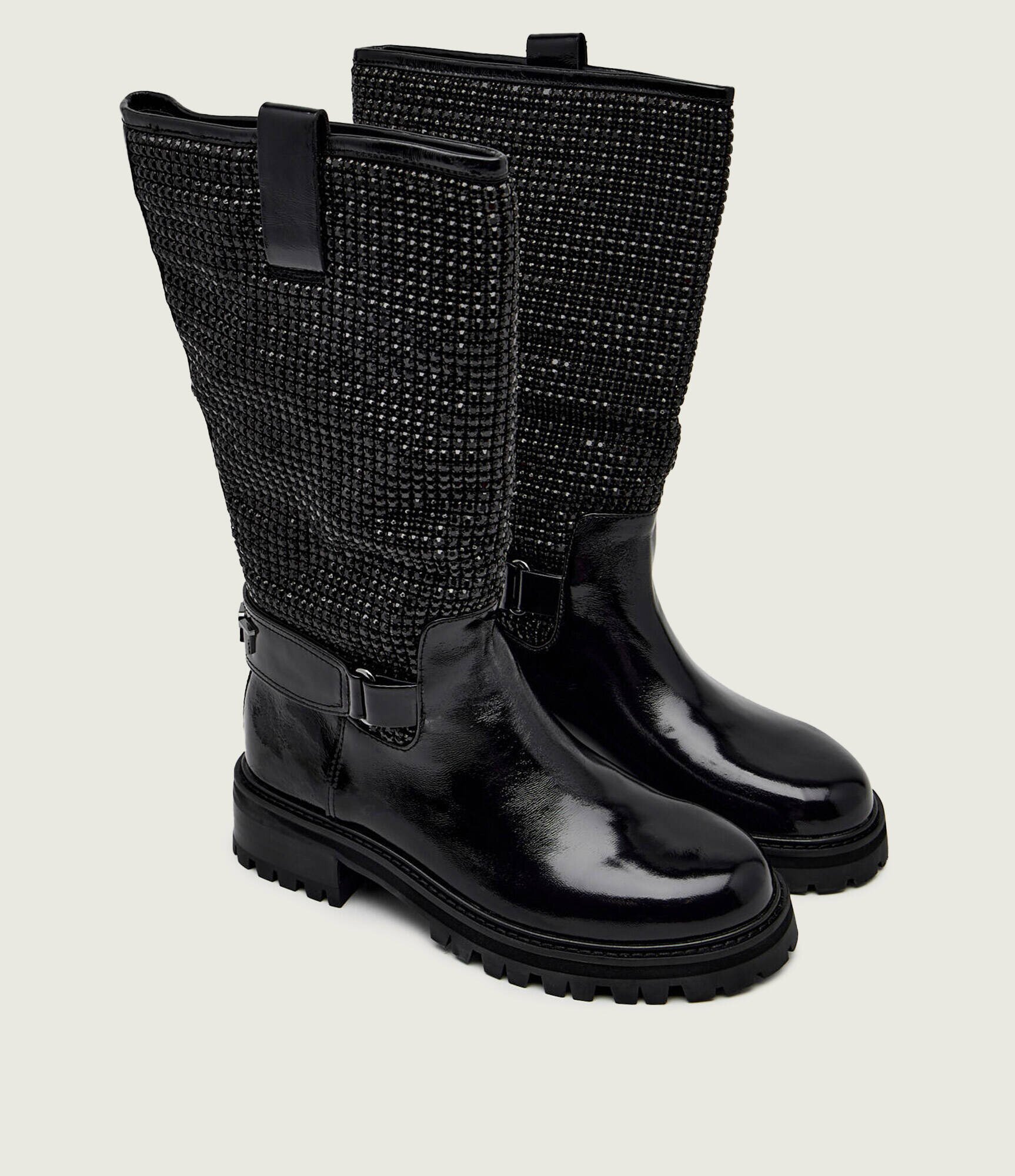Kurt Geiger De piele cizme de echitație 225-KURT