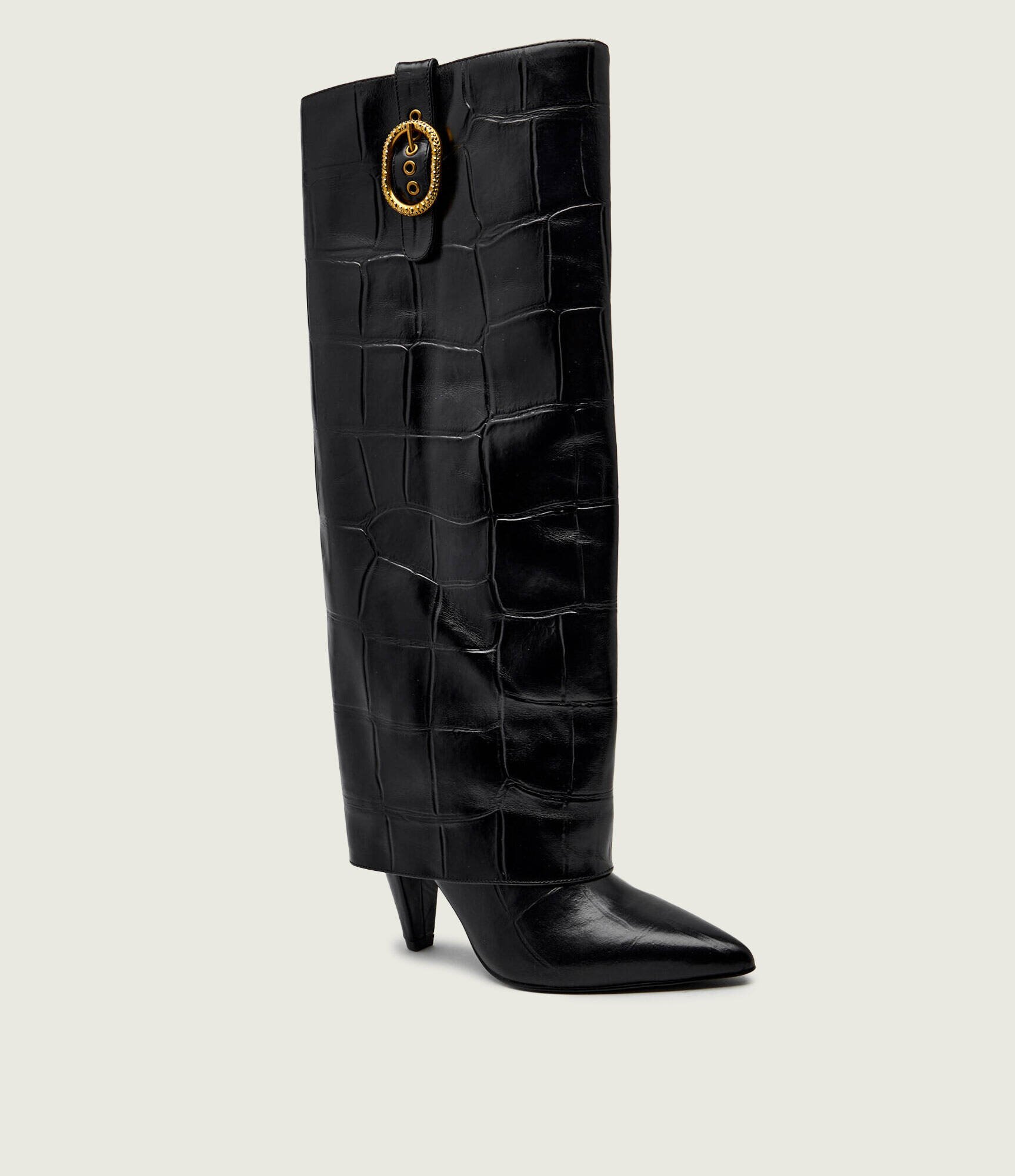 Kurt Geiger De piele cizme FOLD OVER