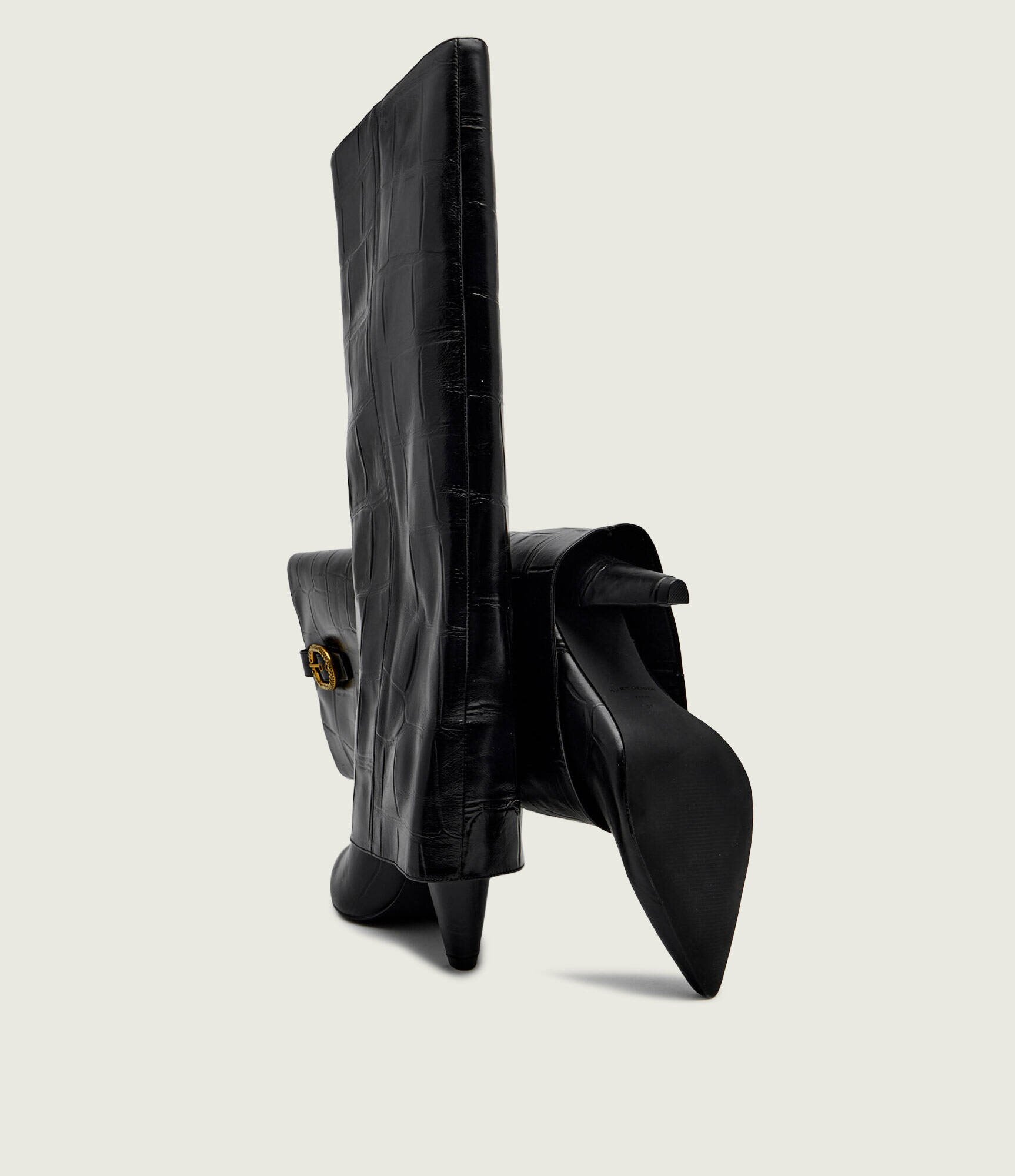 Kurt Geiger De piele cizme FOLD OVER