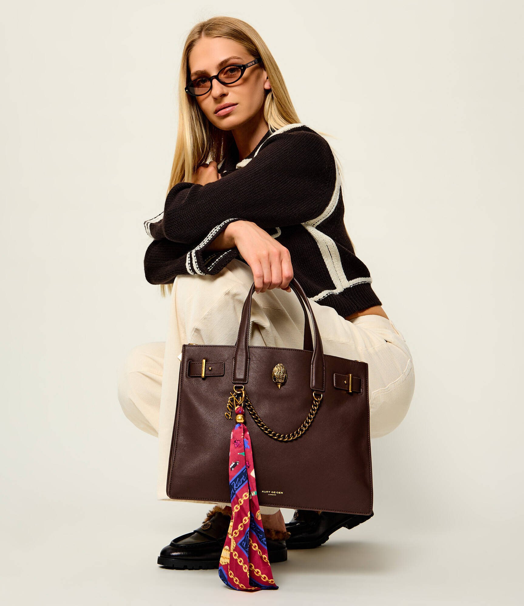 Kurt Geiger De piele cufăr Sloane