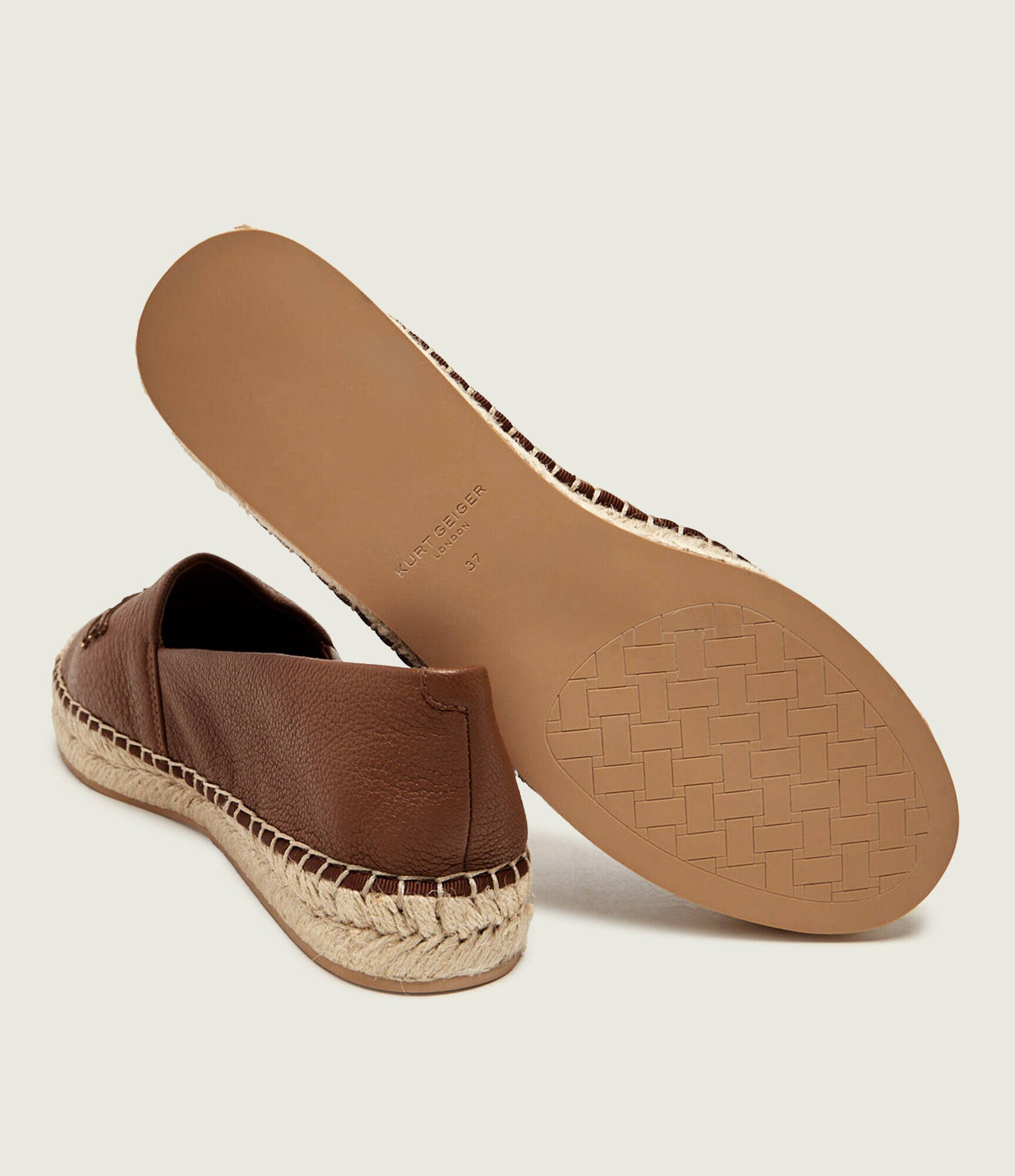 Kurt Geiger De piele espadrile KURT