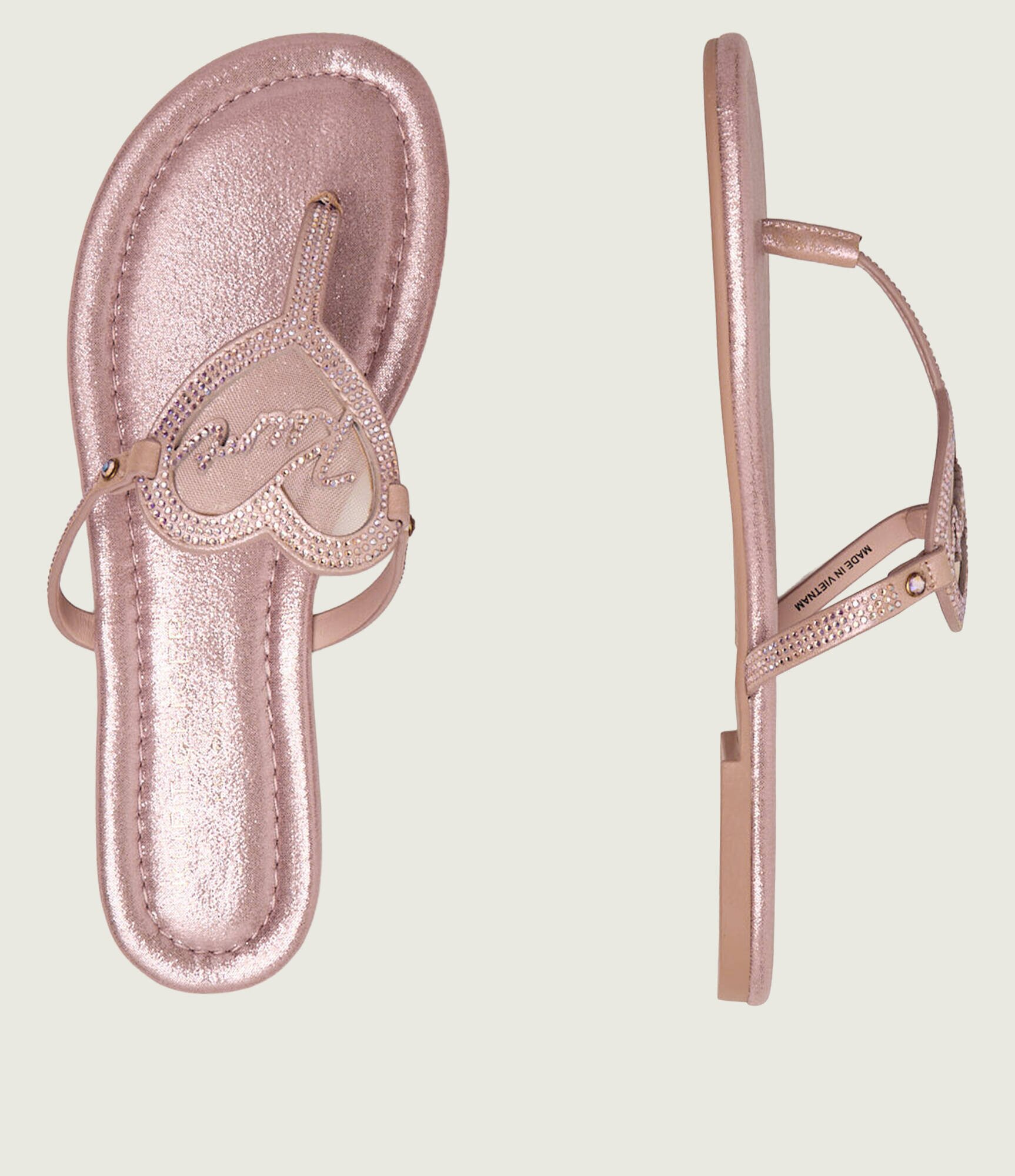 Kurt Geiger De piele flip flops Heart