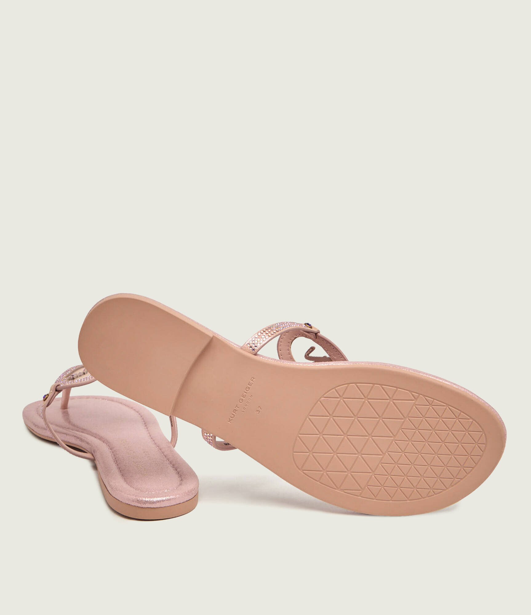 Kurt Geiger De piele flip flops Heart