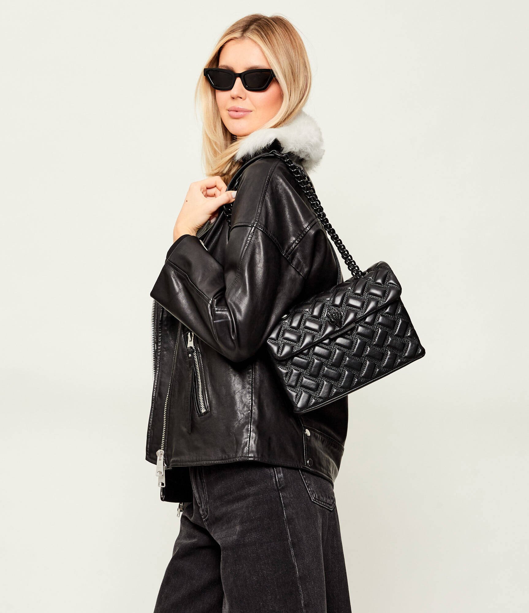 Kurt Geiger De piele geantă pe umăr KENSINGTON