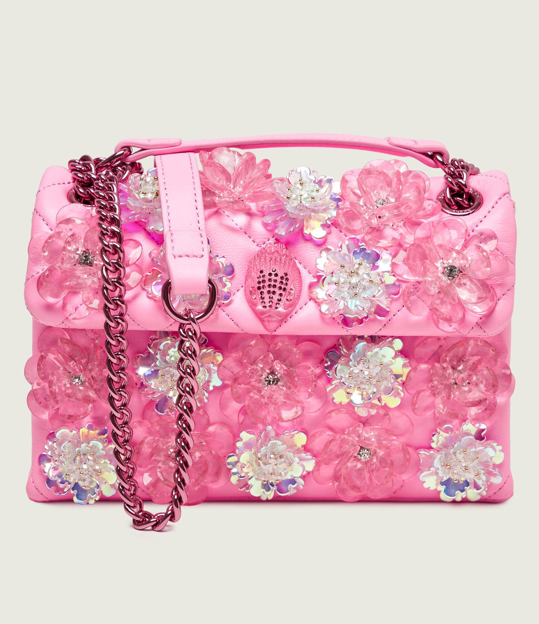 Kurt Geiger De piele geantă pe umăr KENSINGTON FLOWER