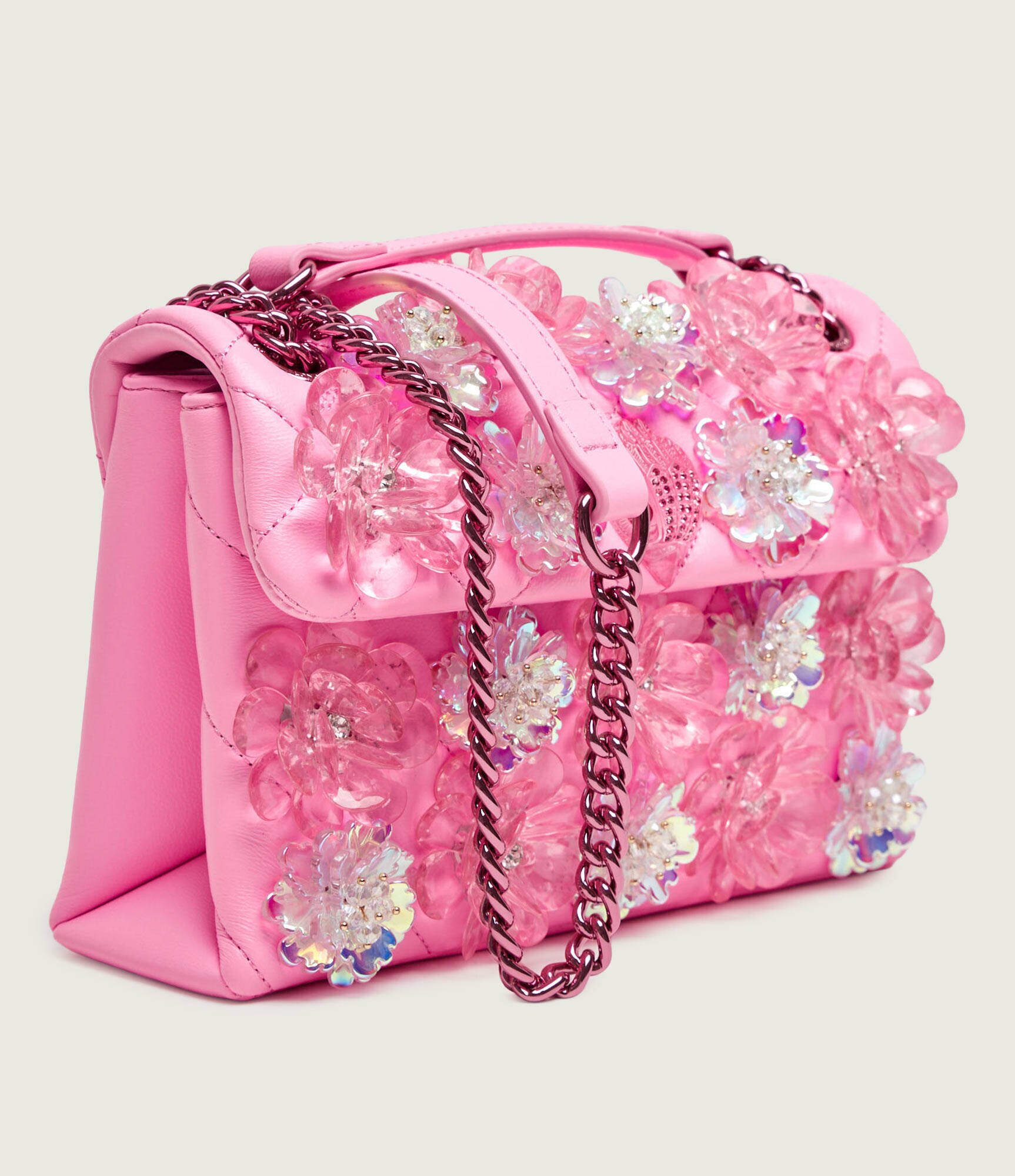 Kurt Geiger De piele geantă pe umăr KENSINGTON FLOWER