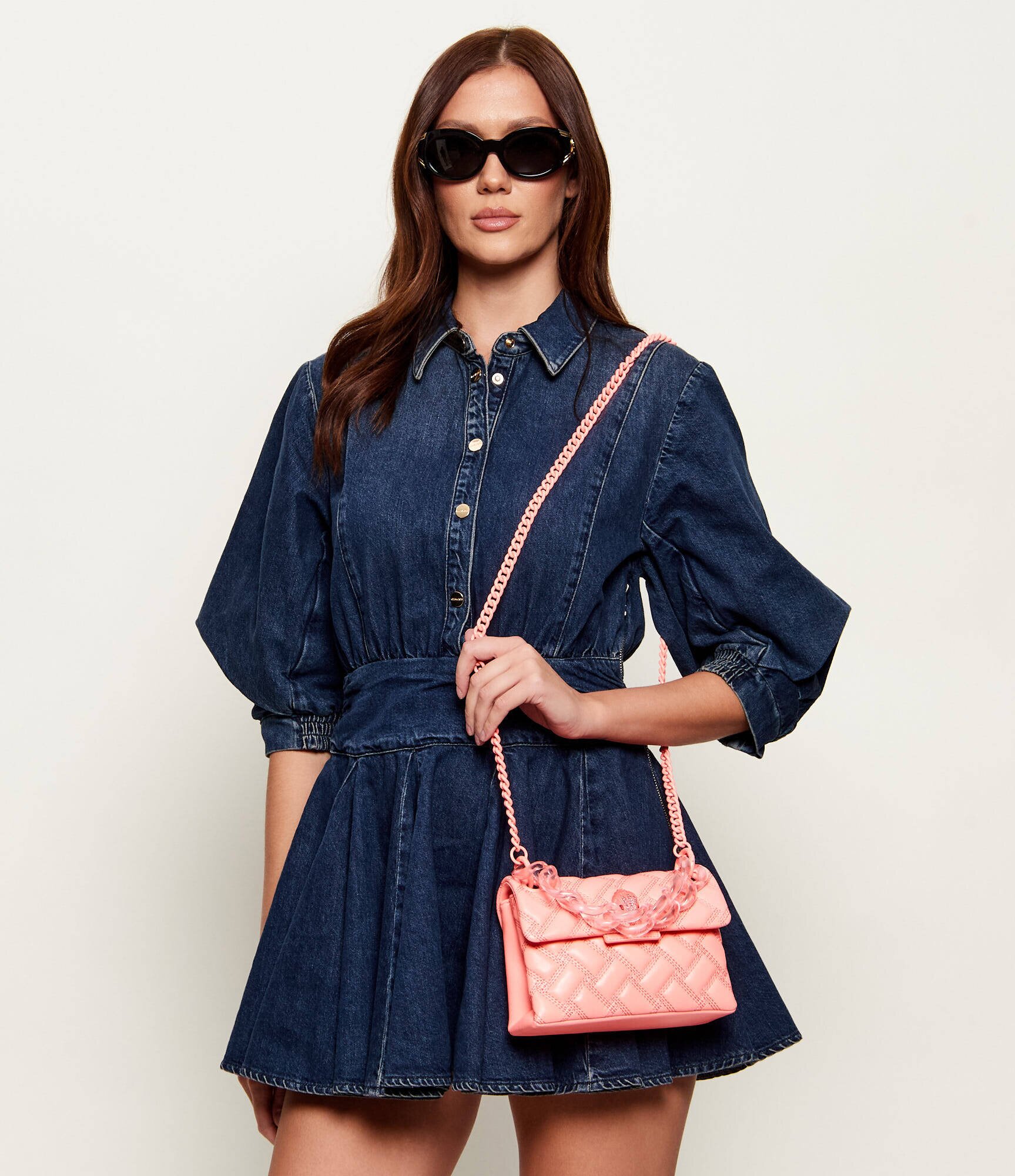 Kurt Geiger De piele geantă pe umăr MINI KENSINGTON