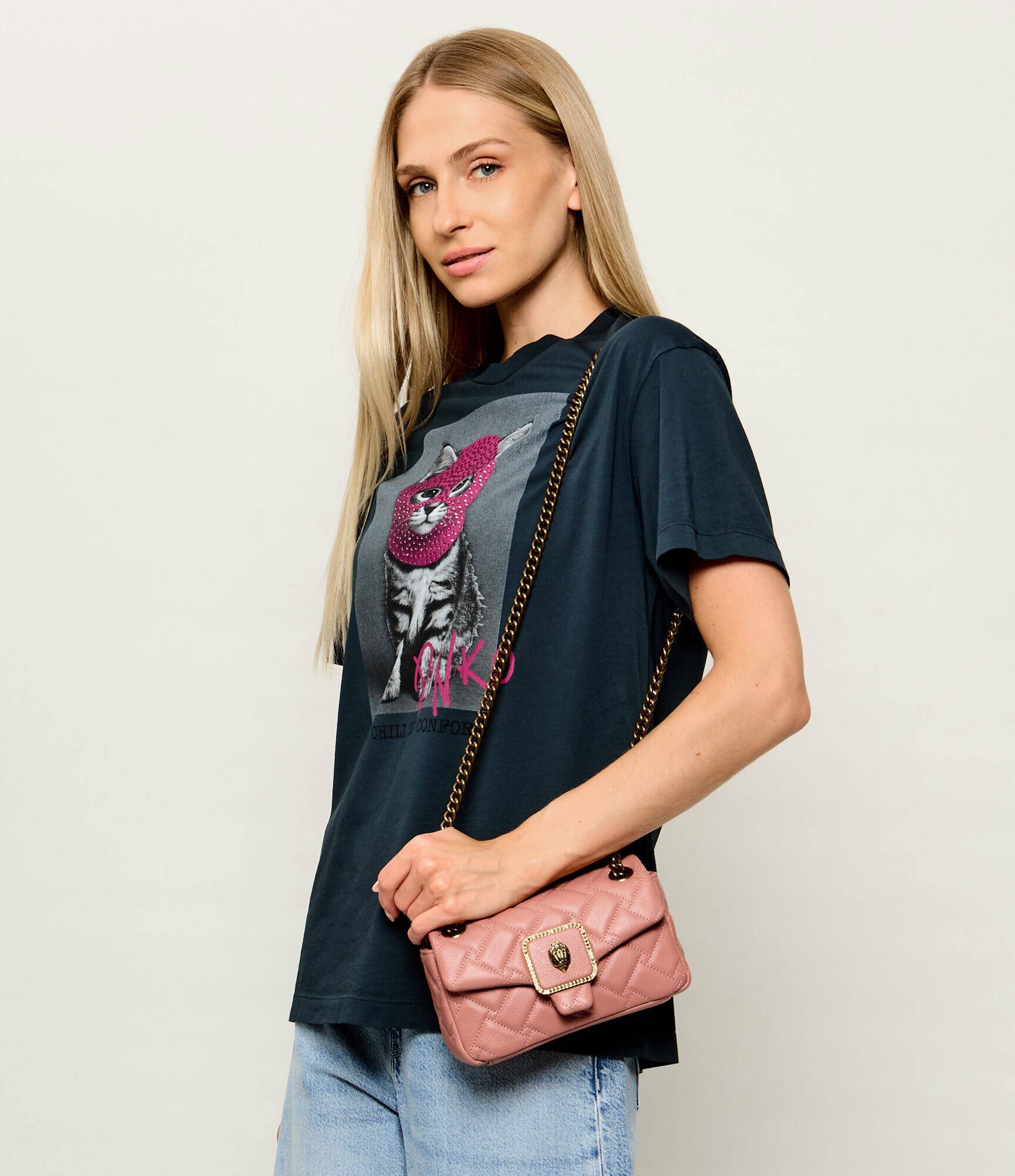 Kurt Geiger De piele geantă pe umăr Mini Pimlico