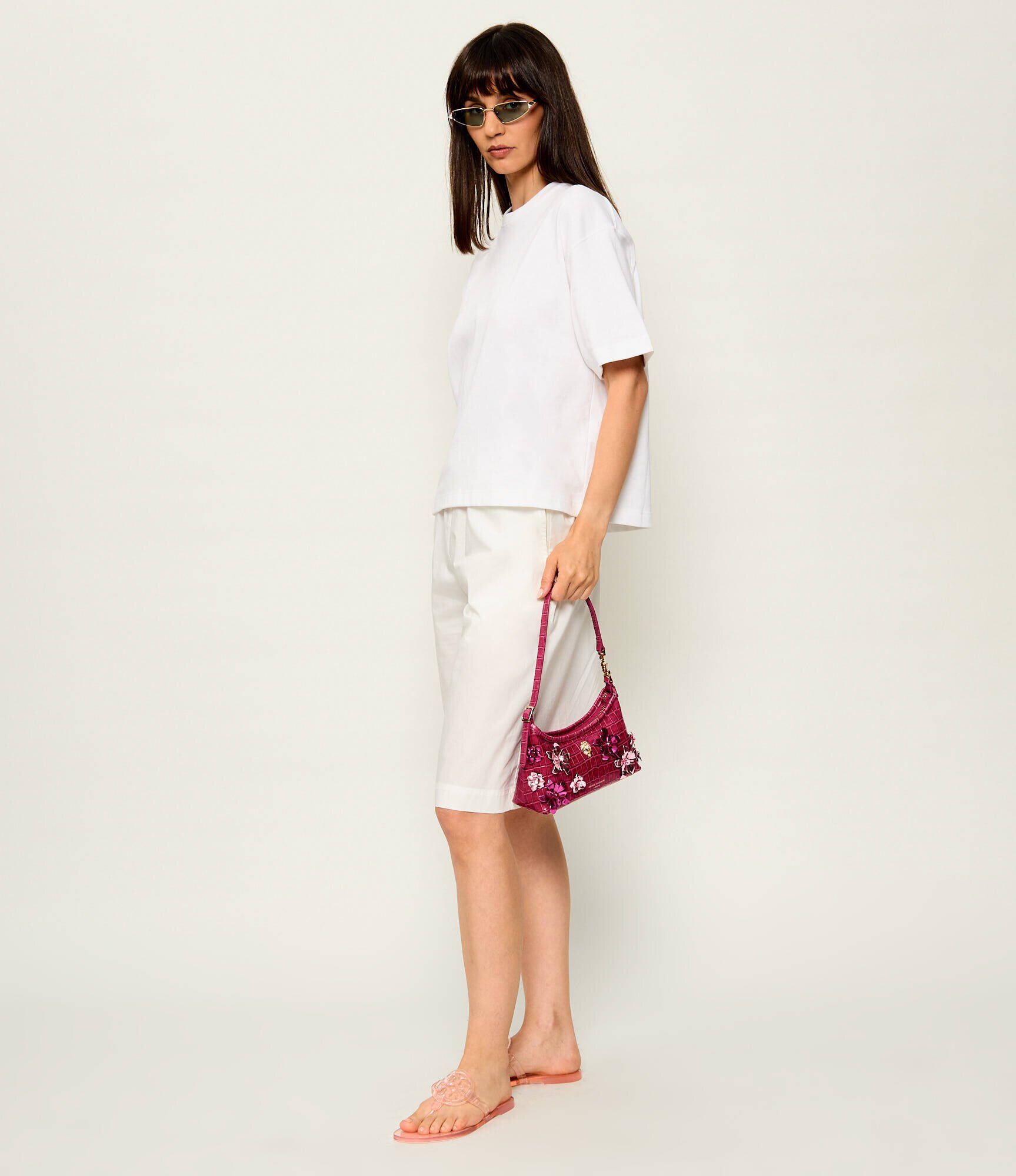 Kurt Geiger De piele geantă pe umăr Sling Flowers