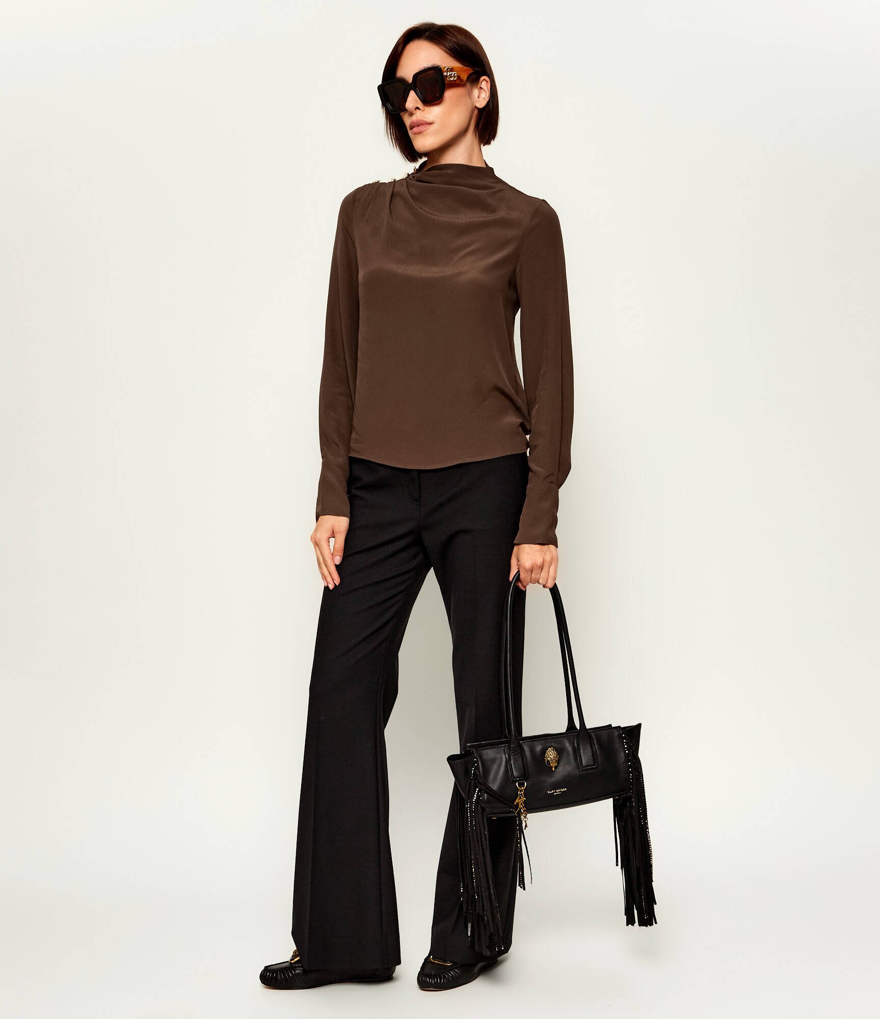 Kurt Geiger De piele geantă pe umăr Sloane