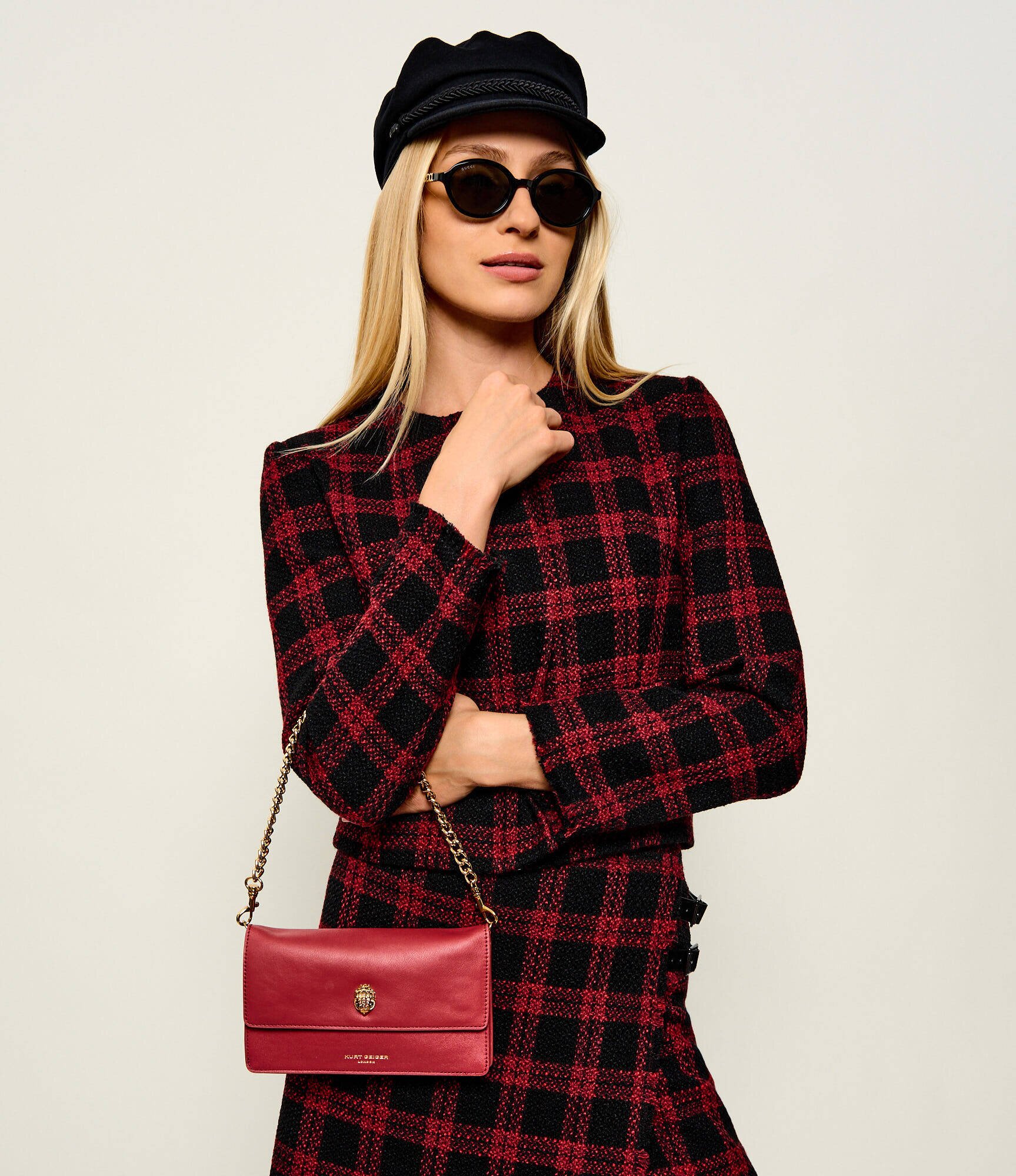 Kurt Geiger De piele geantă pe umăr Sloane Soft