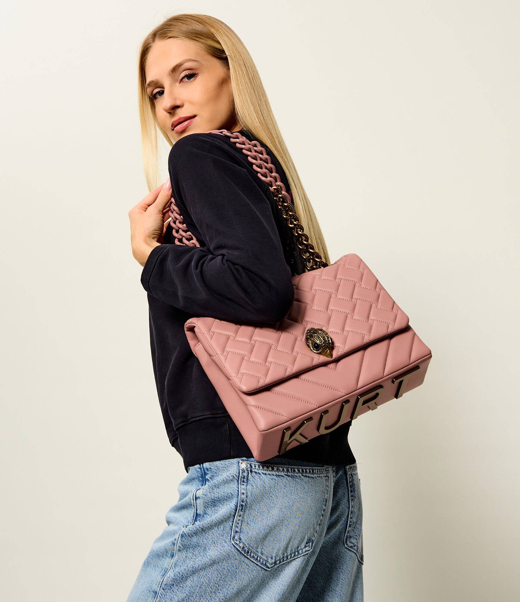 Kurt Geiger De piele geantă pe umăr The Kensington