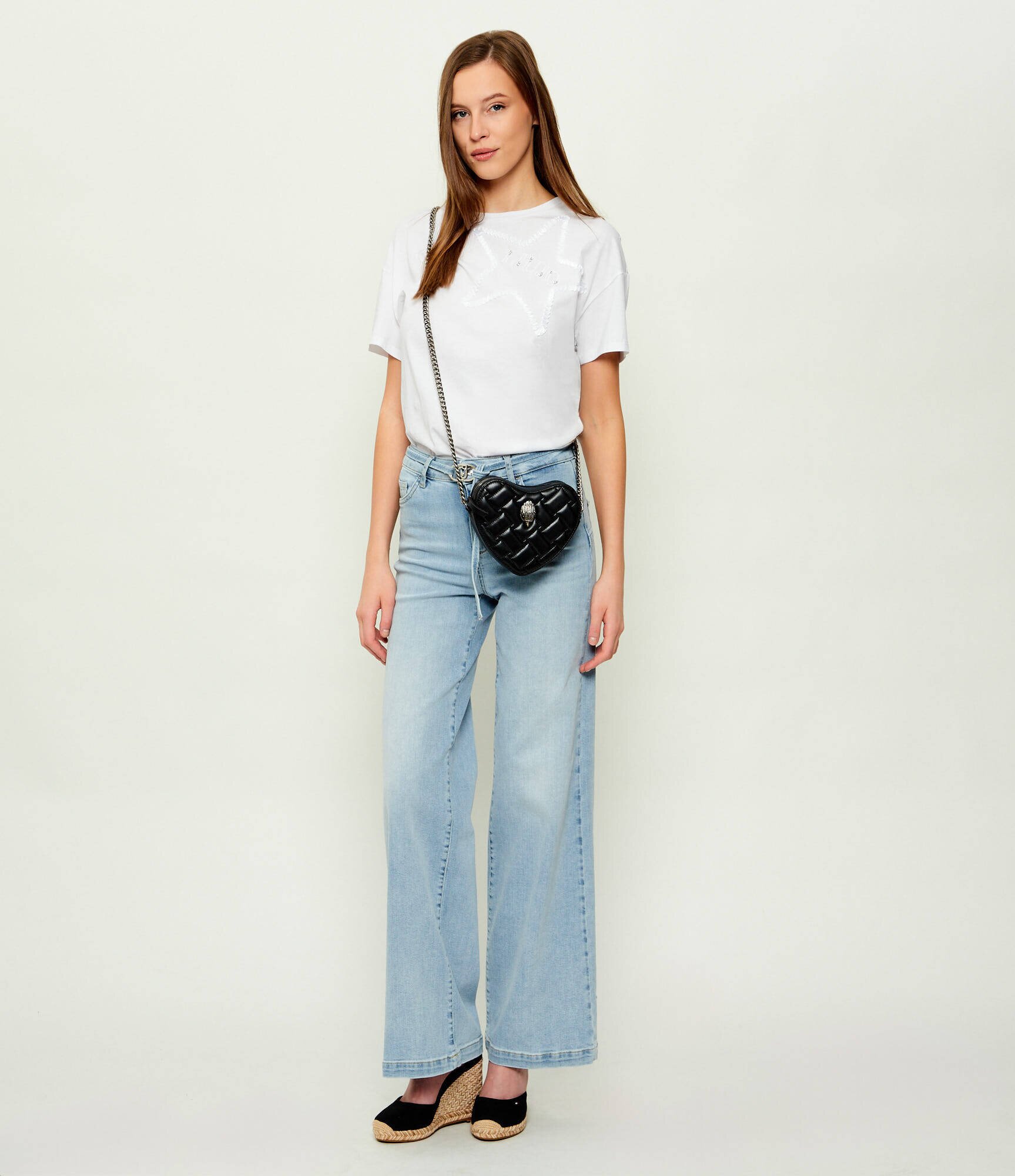 Kurt Geiger De piele geantă poștaș 690-KENSINGTON HEART