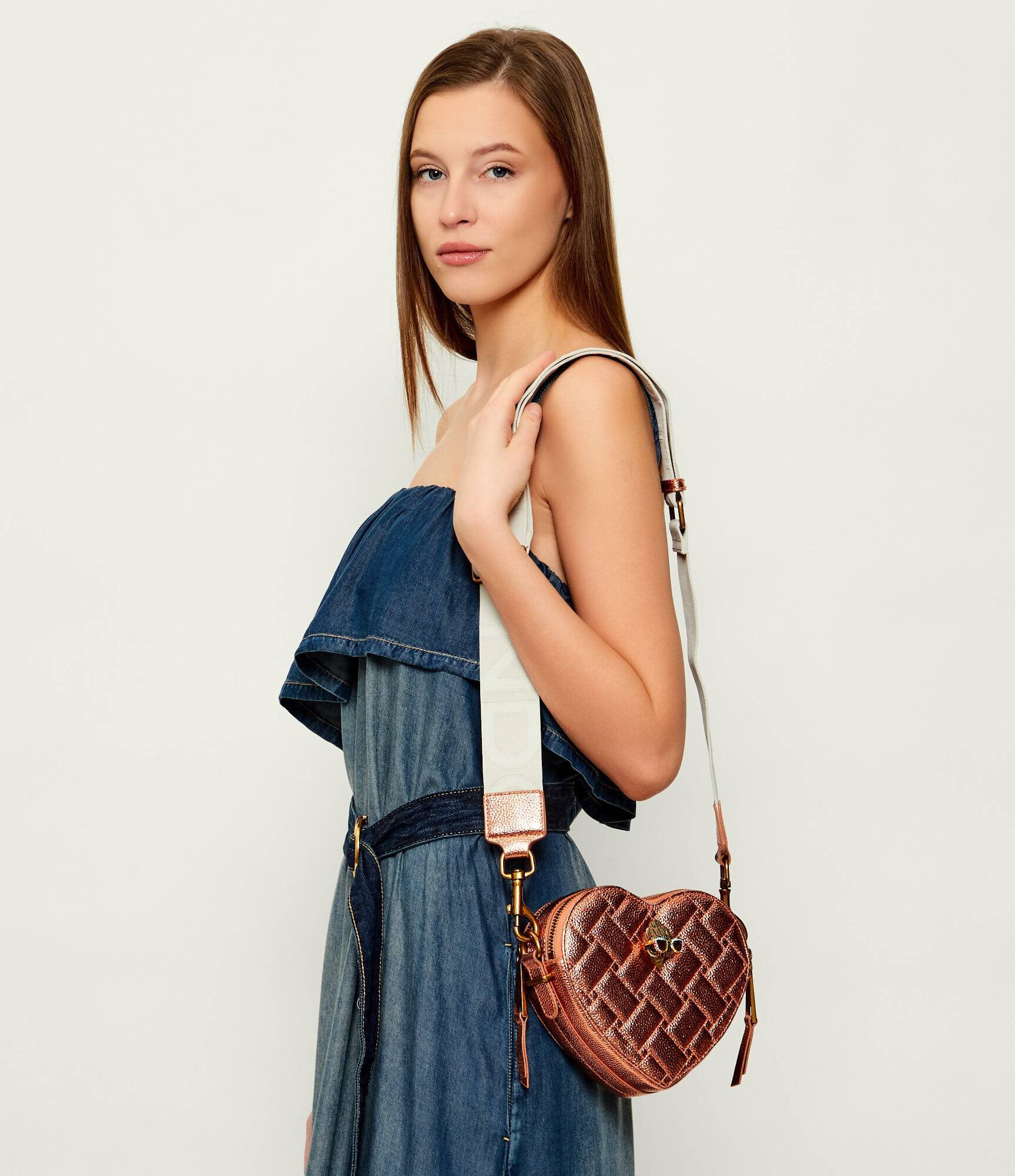 Kurt Geiger De piele geantă poștaș Kensington Heart