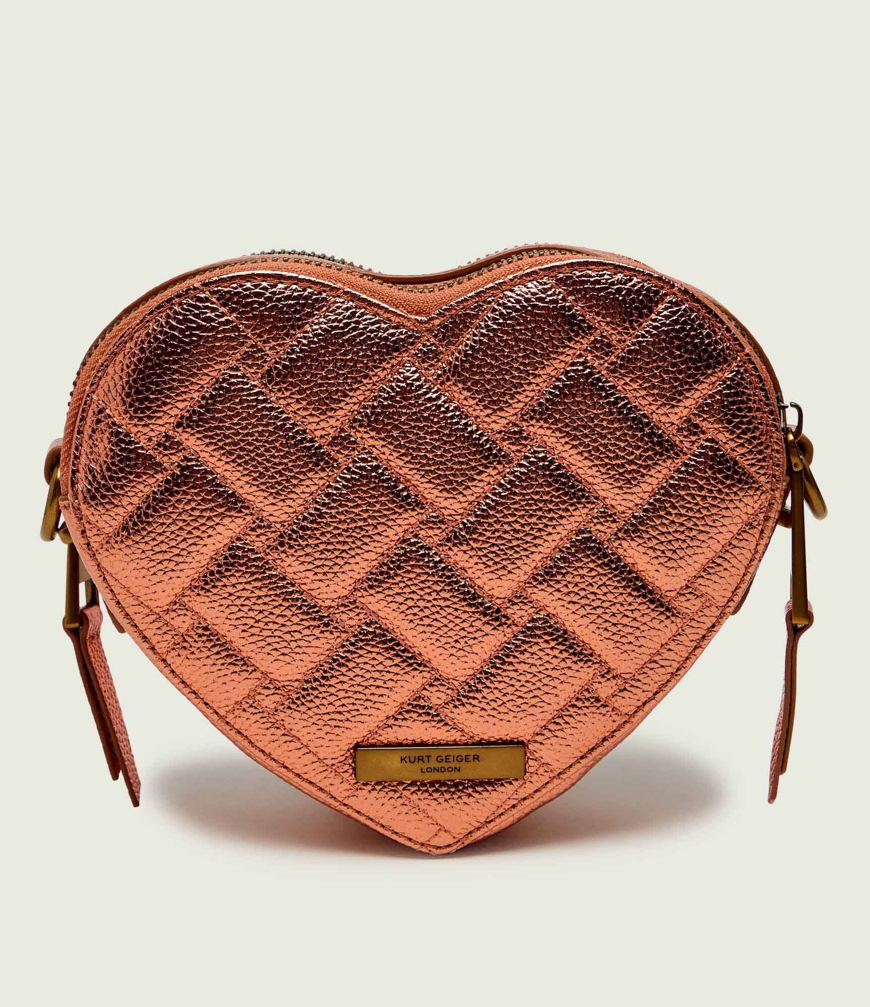 Kurt Geiger De piele geantă poștaș Kensington Heart