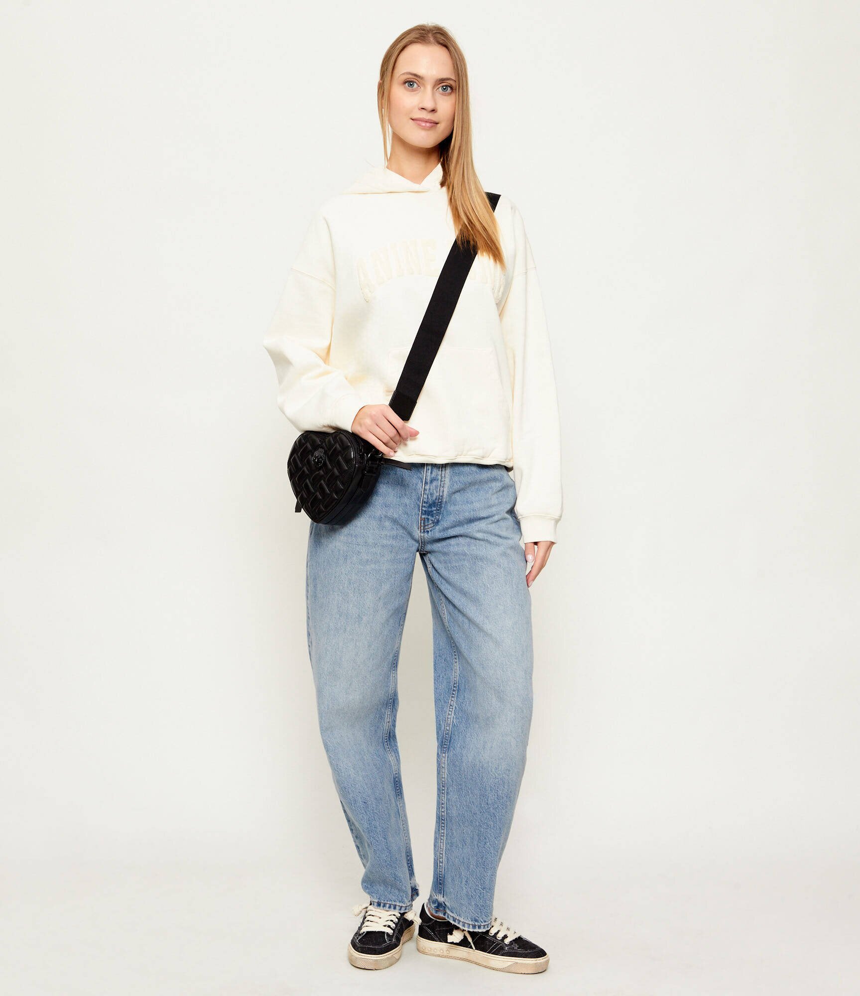 Kurt Geiger De piele geantă poștaș KENSINGTON HEART