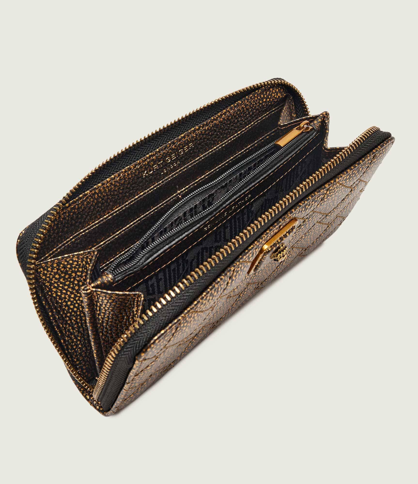 Kurt Geiger De piele portofel PIMLICO ZIP AROUND