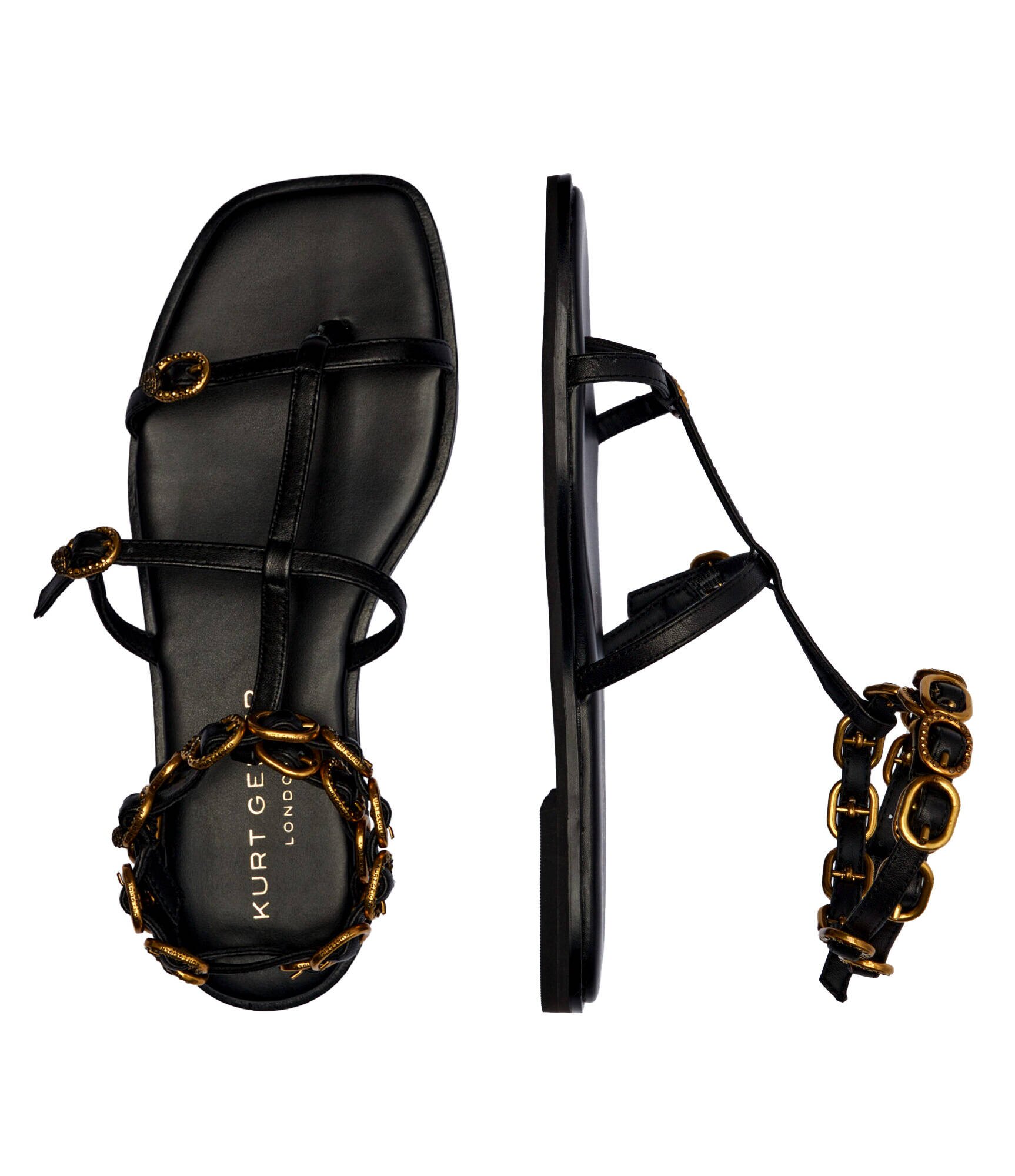Kurt Geiger De piele sandale Gladiator