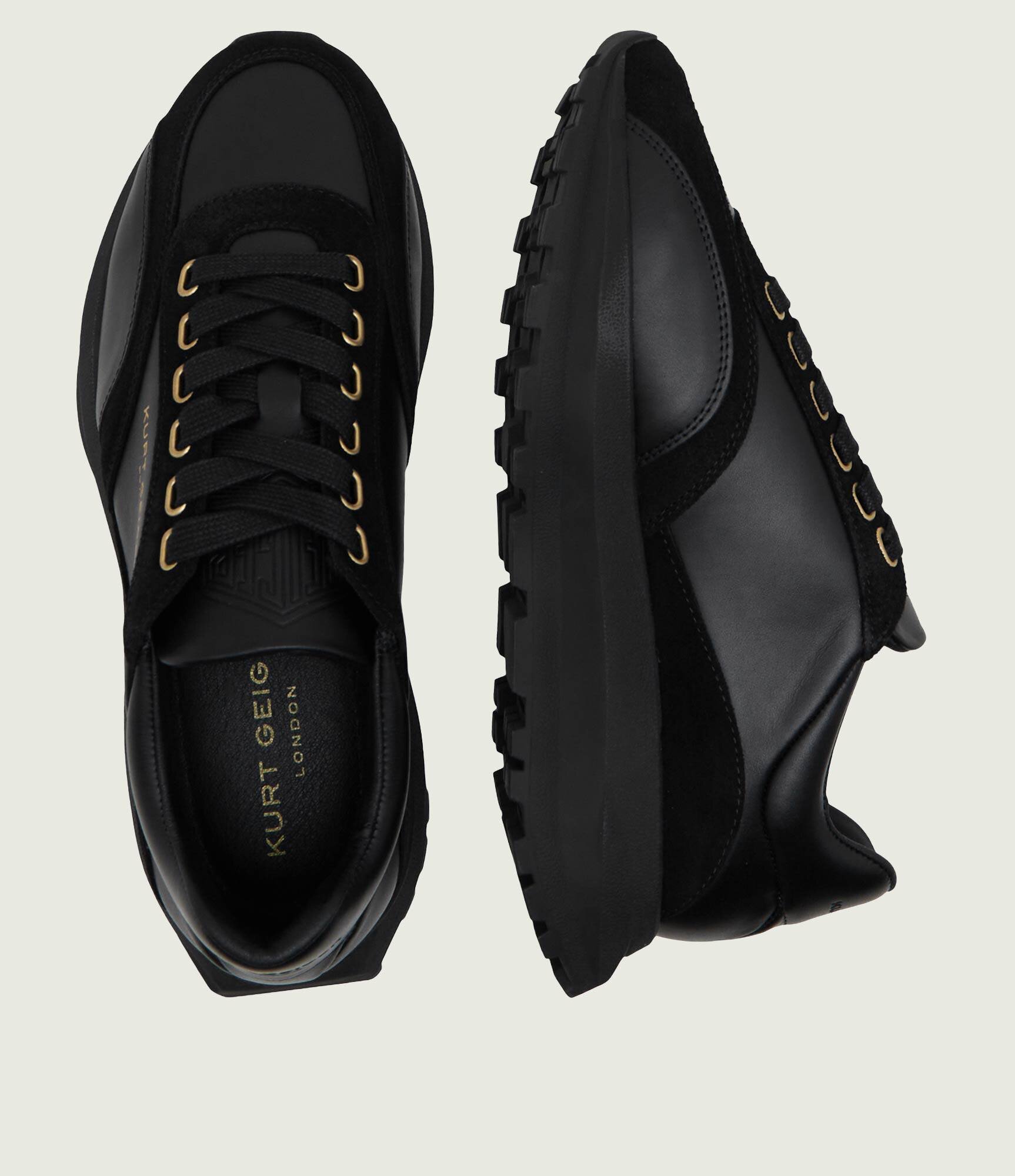 Kurt Geiger De piele sneakers 166-GASPAR