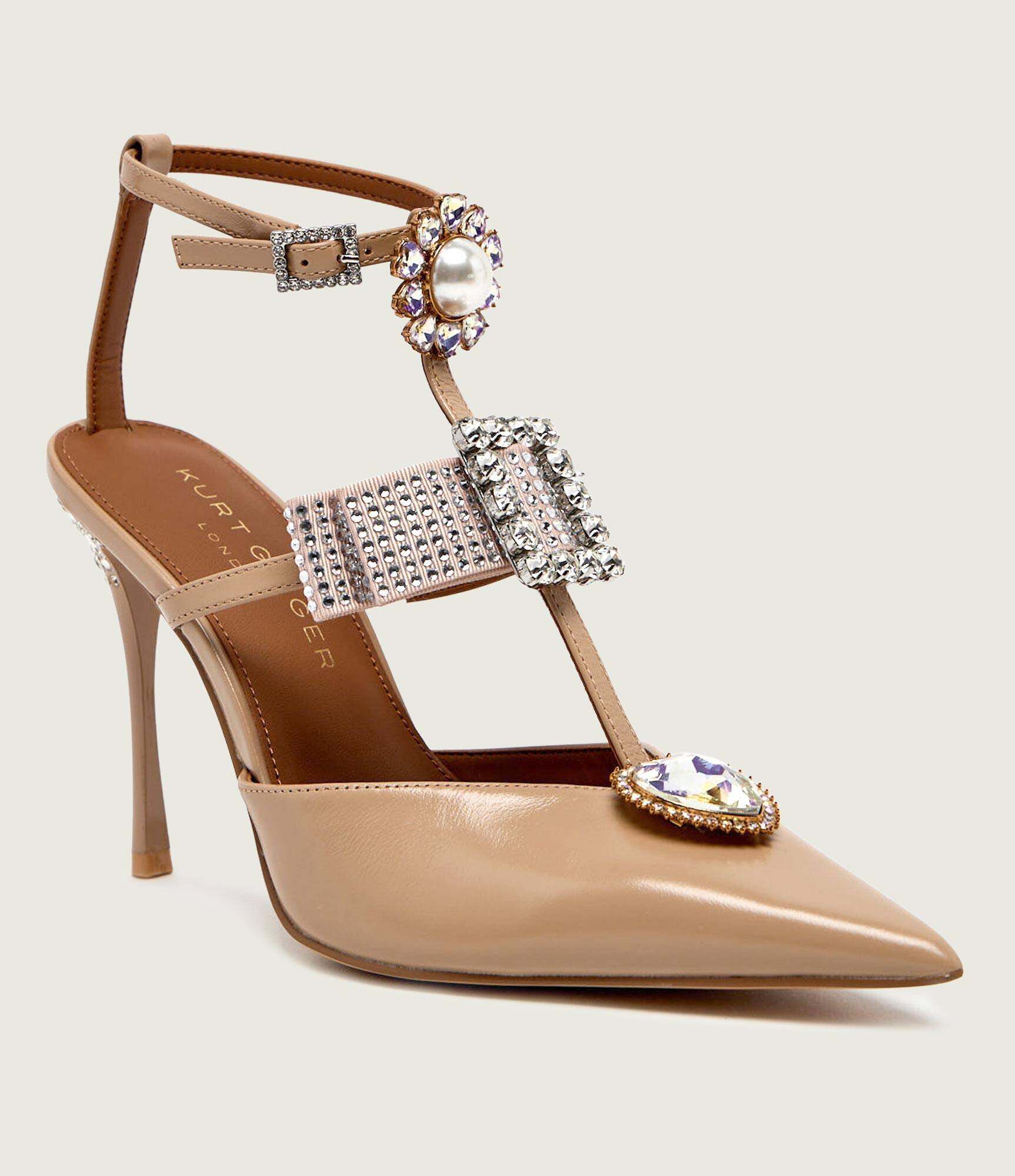 Kurt Geiger De piele tocuri BOW POINT GLADIATOR