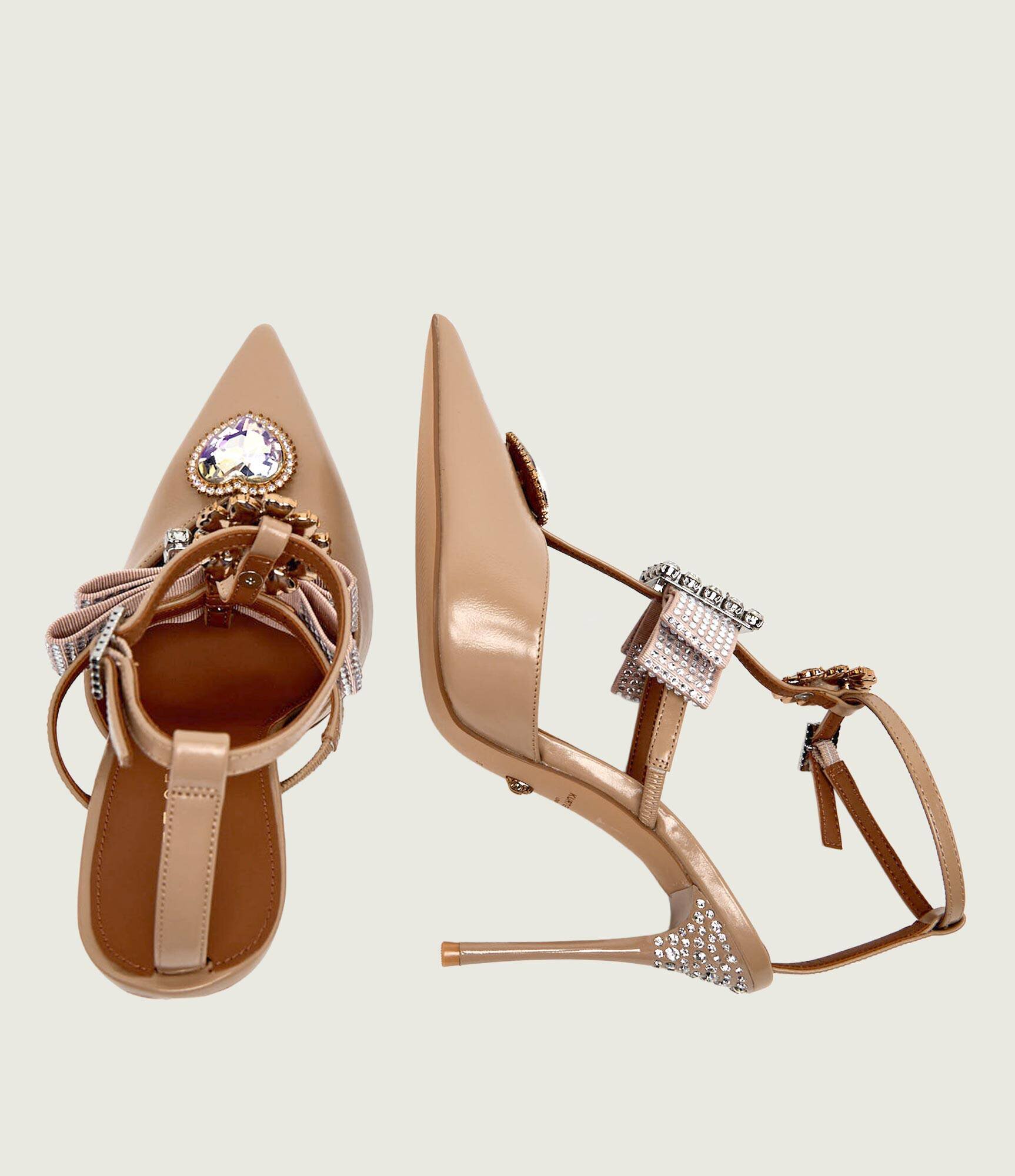 Kurt Geiger De piele tocuri BOW POINT GLADIATOR