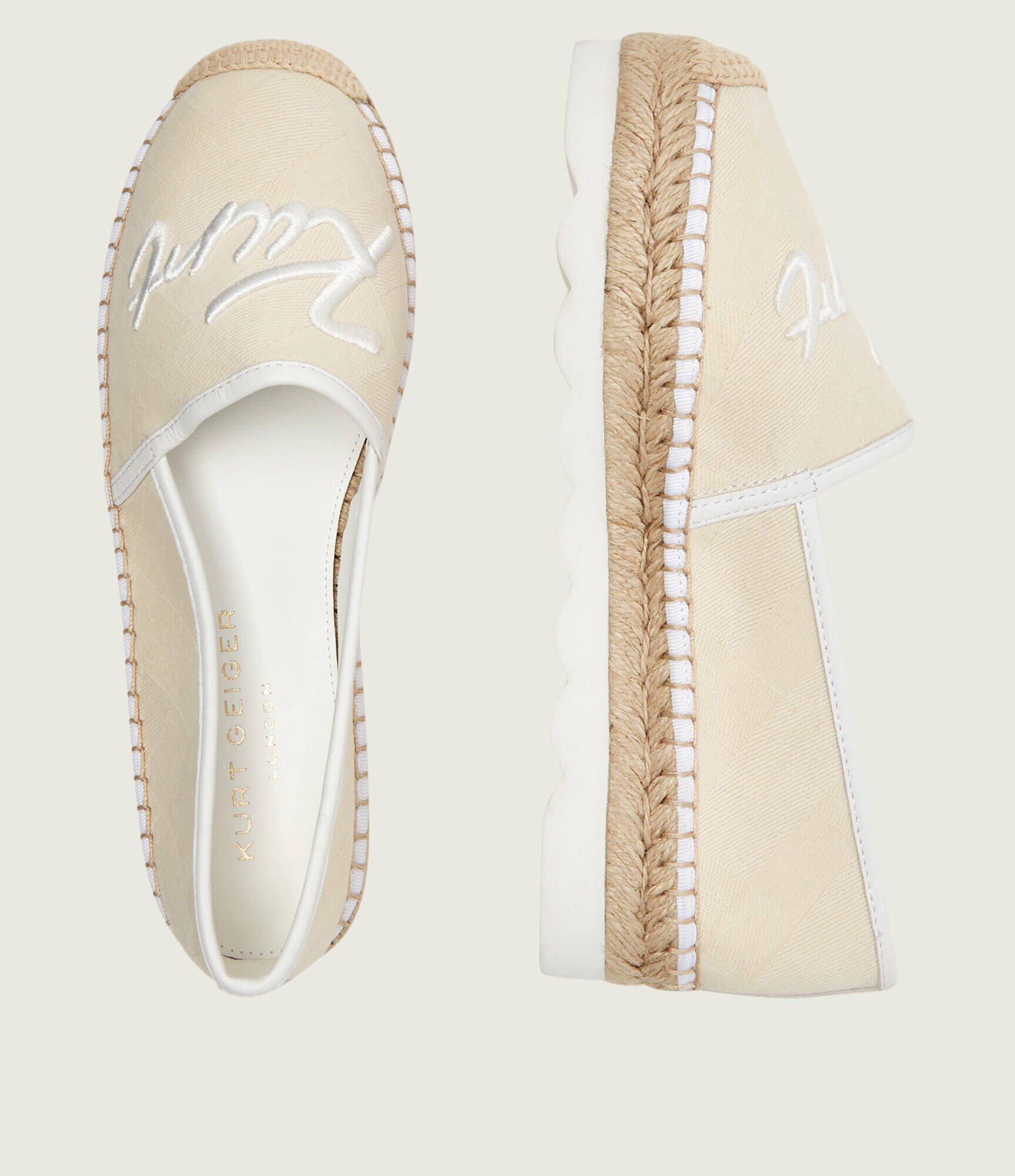 Kurt Geiger Espadrile KURT CLEATED
