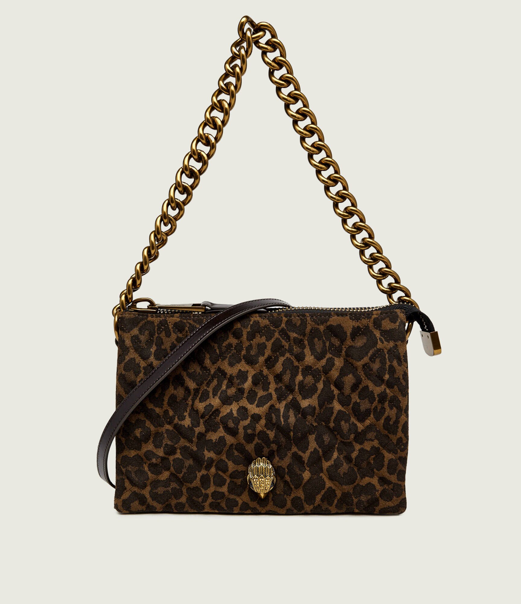 Kurt Geiger Geantă pe umăr Kensington 3 Pouch | piele întoarsă cu adaos de piele