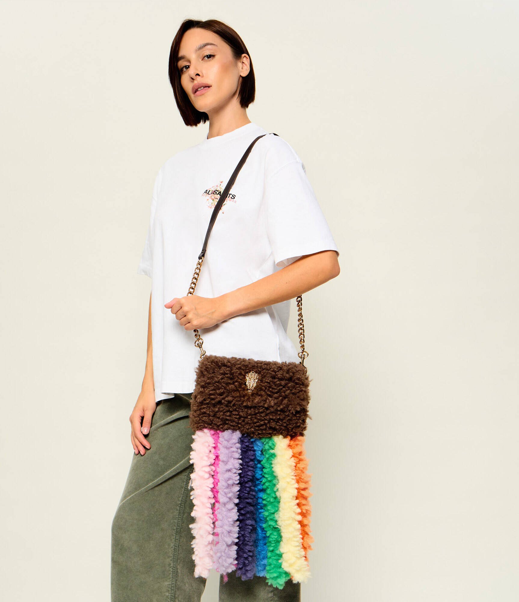 Kurt Geiger Geantă pe umăr Kensington | shearling