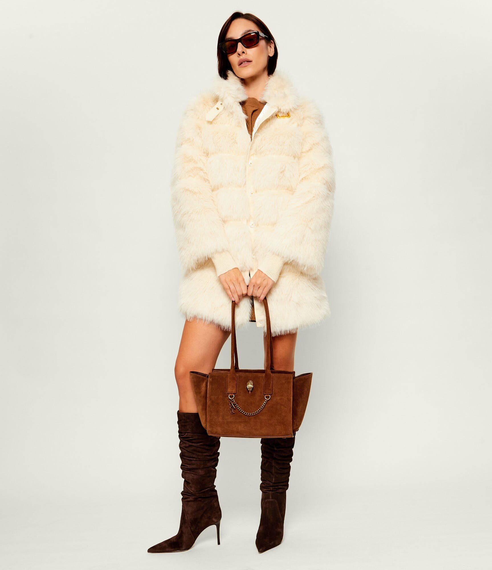 Kurt Geiger Geantă pe umăr Sloane | piele întoarsă