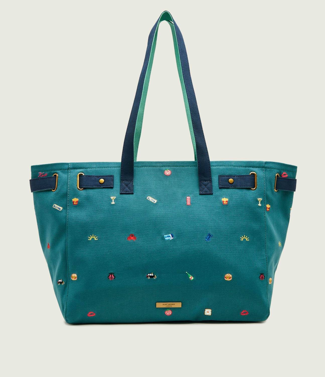 Kurt Geiger Geantă shopper + eșarfă pătrată The Sloane